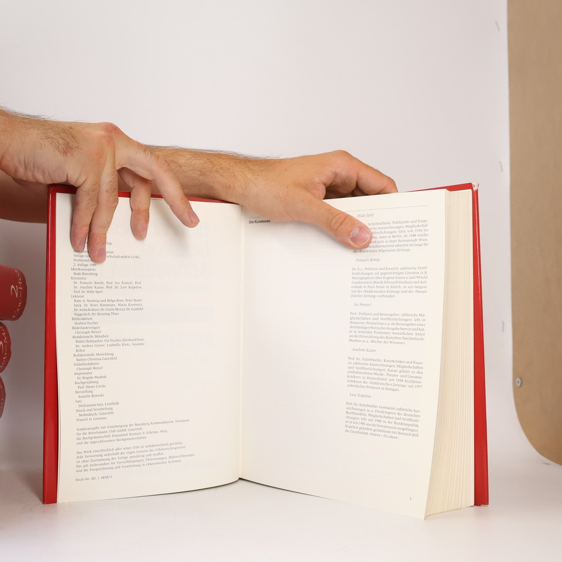 François Bondy Harenbergs Lexikon der Weltliteratur 1-5