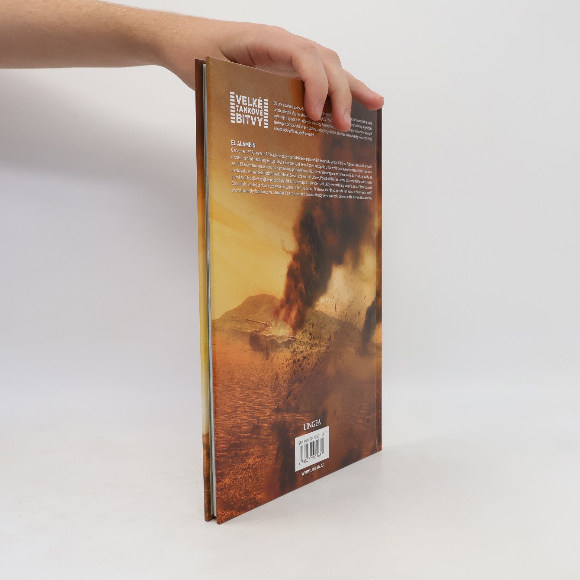 Thierry Lamy Velké tankové bitvy: El Alamein – V písku a ohni