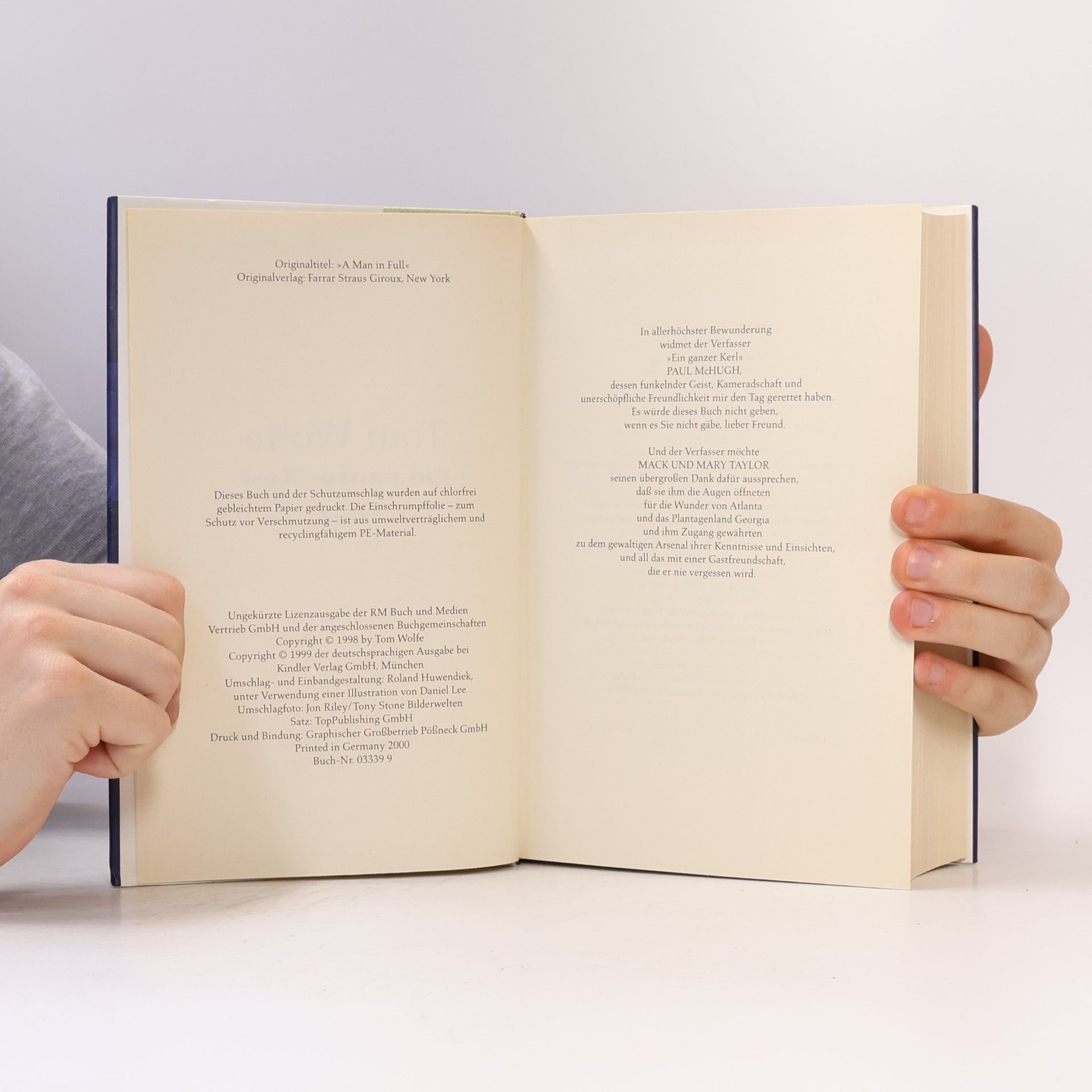 Thomas Wolfe Ein ganzer Kerl