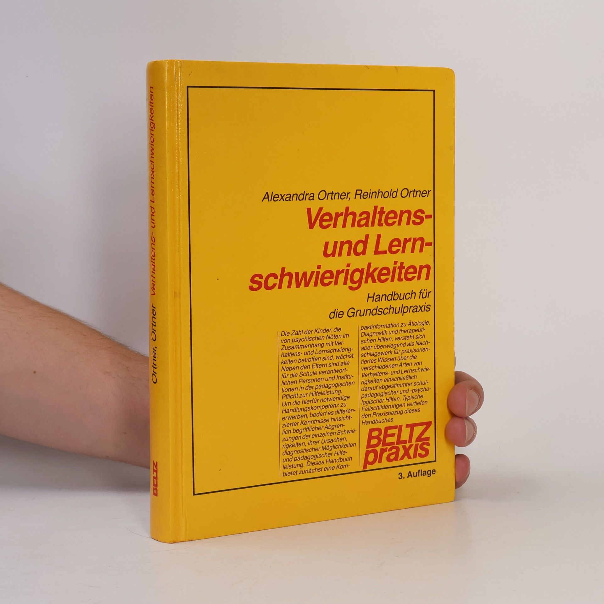 Alexandra Ortner Verhaltens- und Lernschwierigkeiten