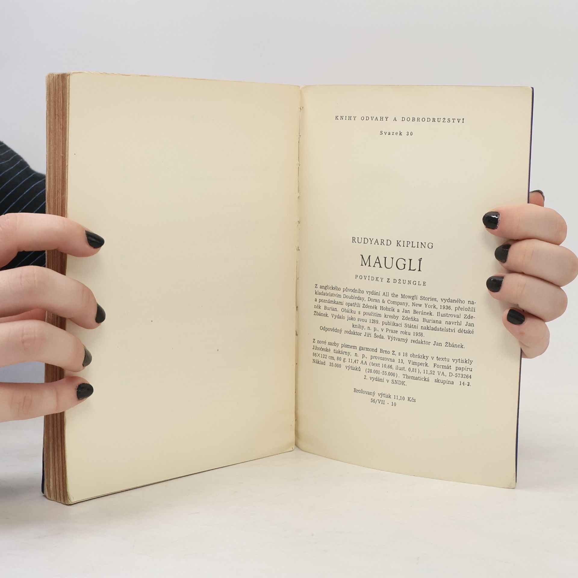 Rudyard Kipling Mauglí
