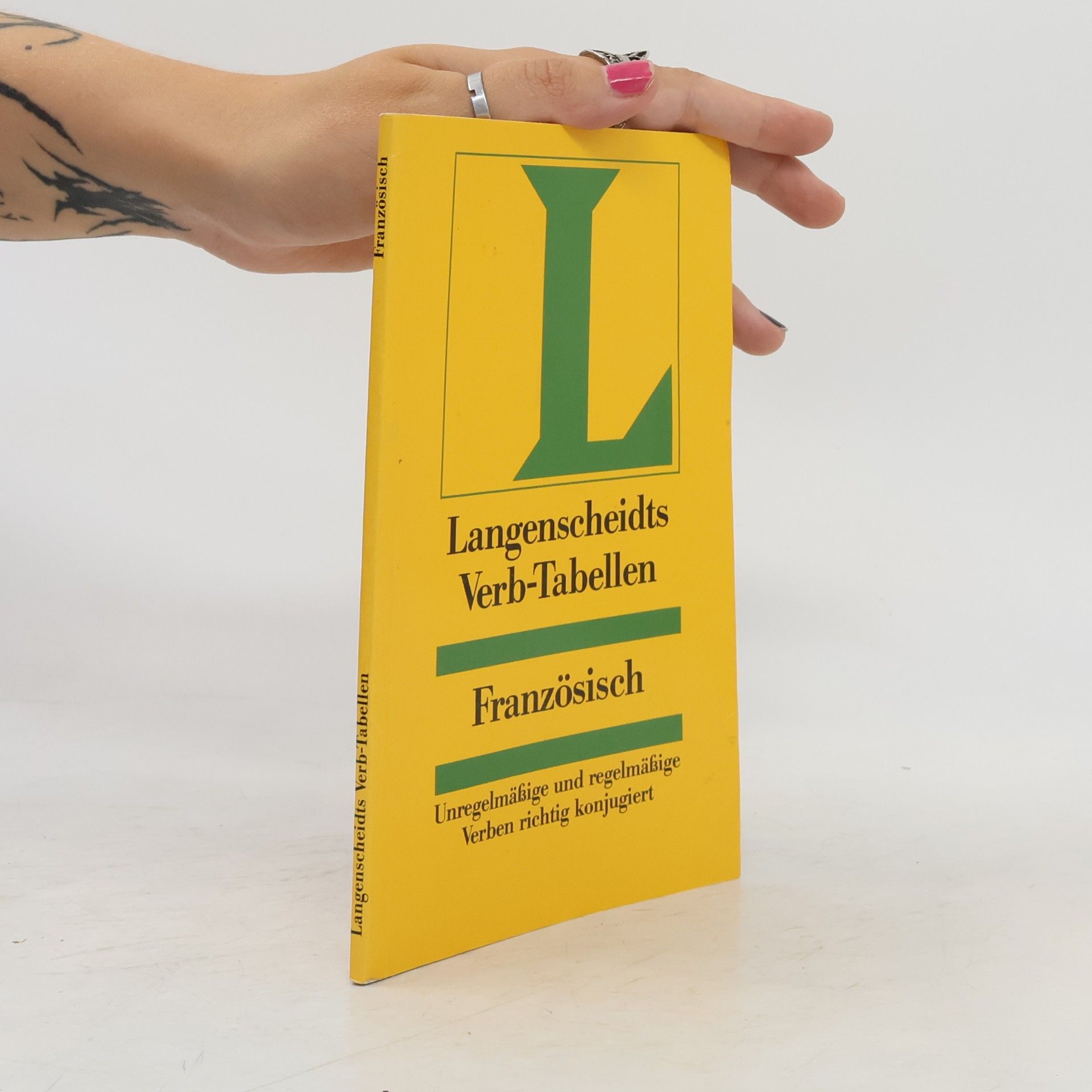 Hermann Willers Langenscheidts Verb-Tabellen, Französisch