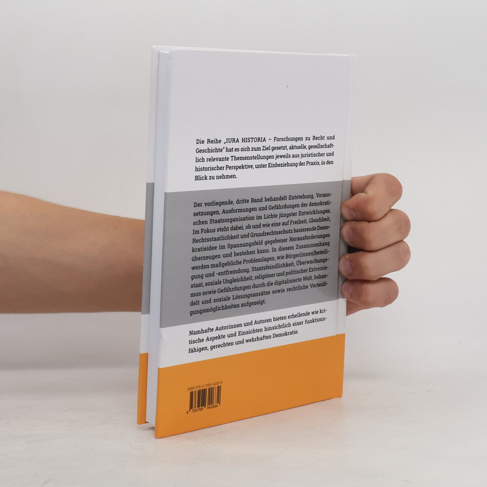 Richard Wallenstorfer Schriftenreihe IURA HISTORIA - 3: Demokratie