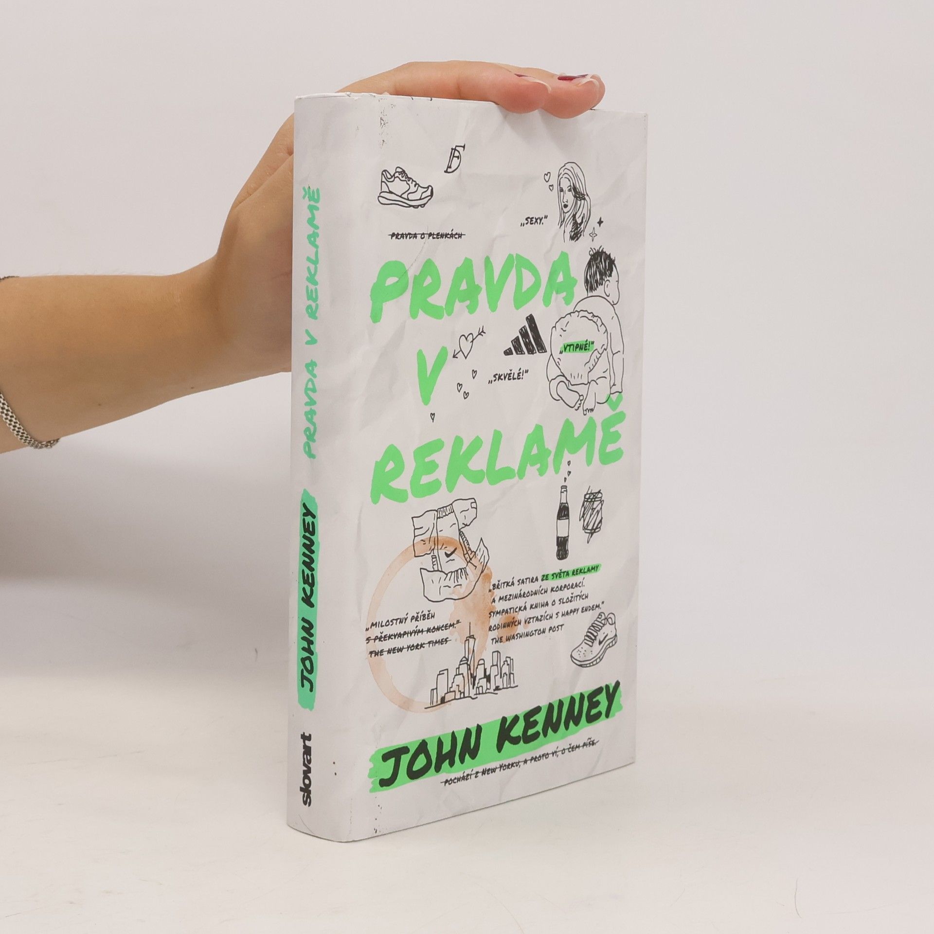 John Kenney Pravda v reklamě