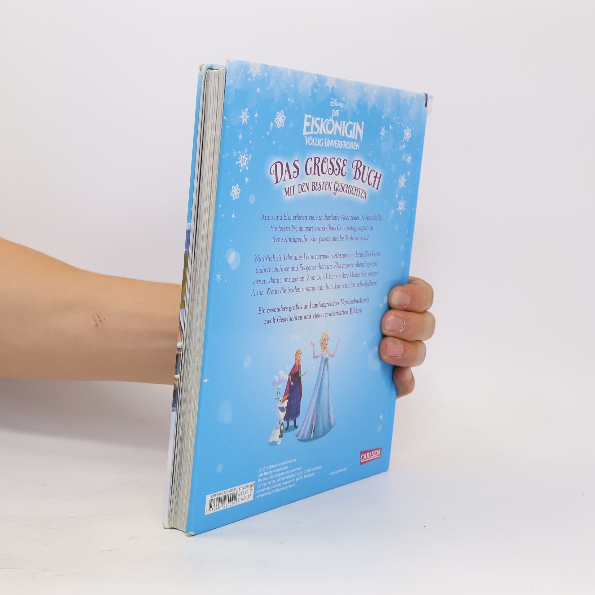 Walt Disney Die Eiskönigin - völlig unverfroren: Das grosse Buch mit den besten Geschichten