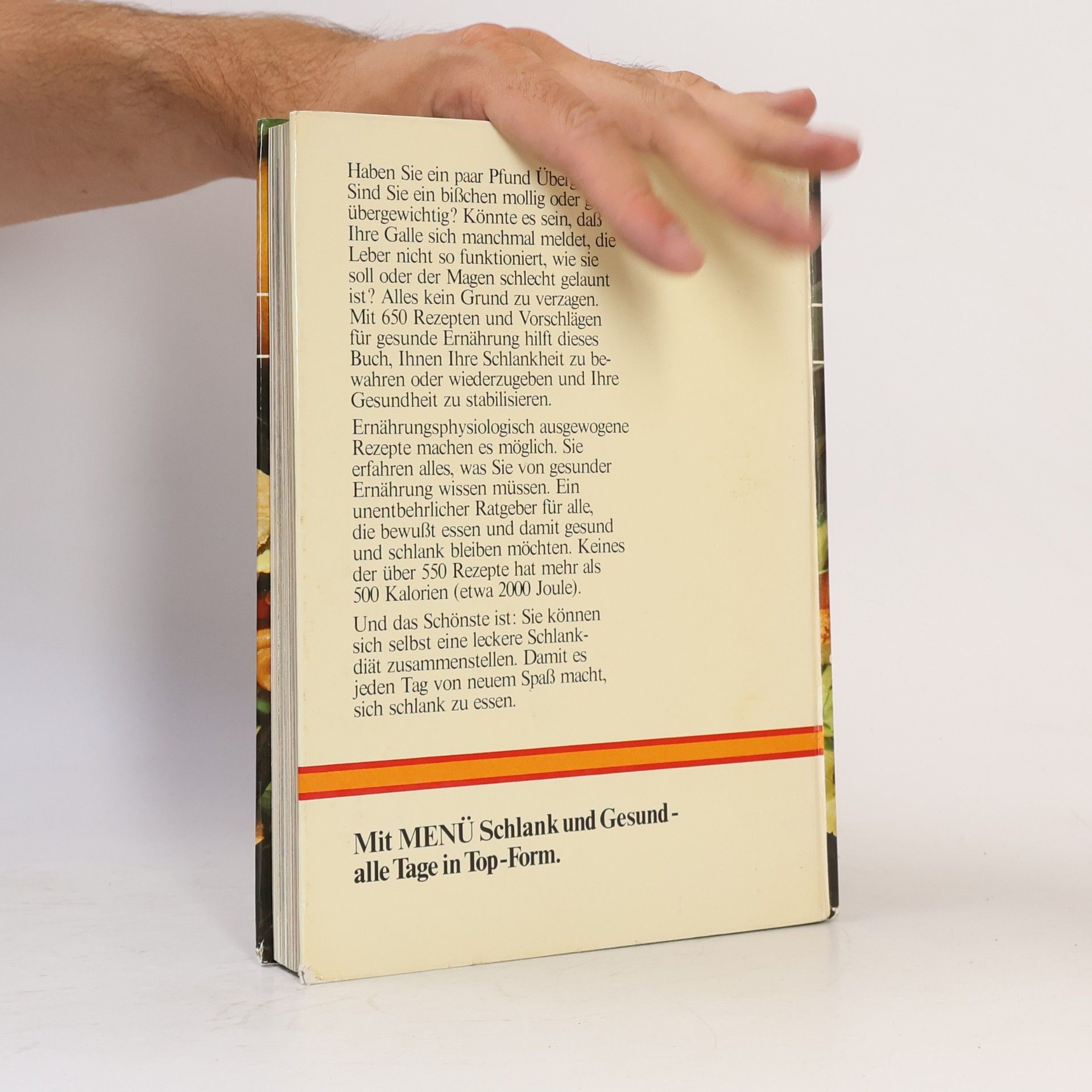 Autorenkollektiv Menu. Schlank und Gesund