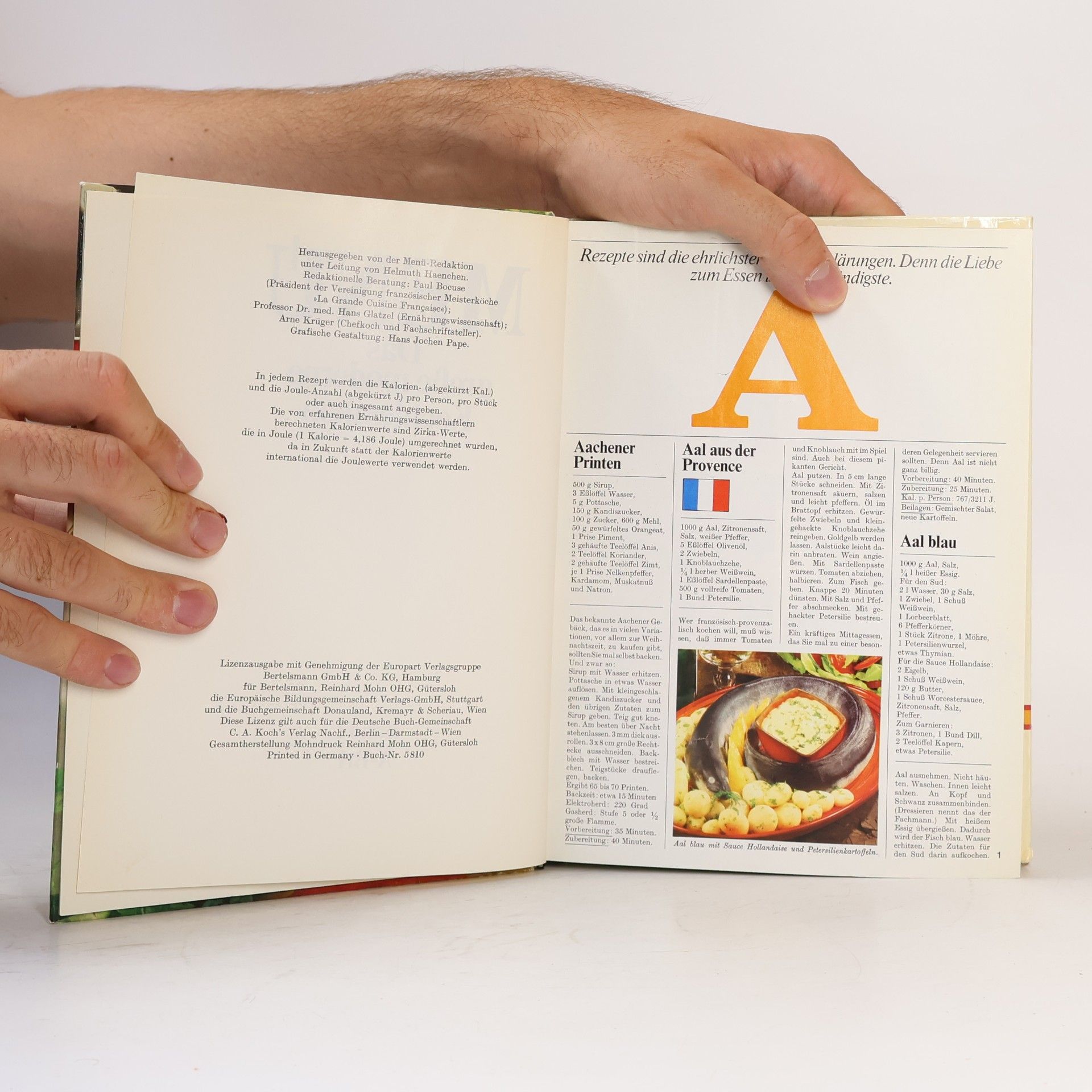 Collectif d'auteurs Menu. Das groβe moderne Kochlexikon 1