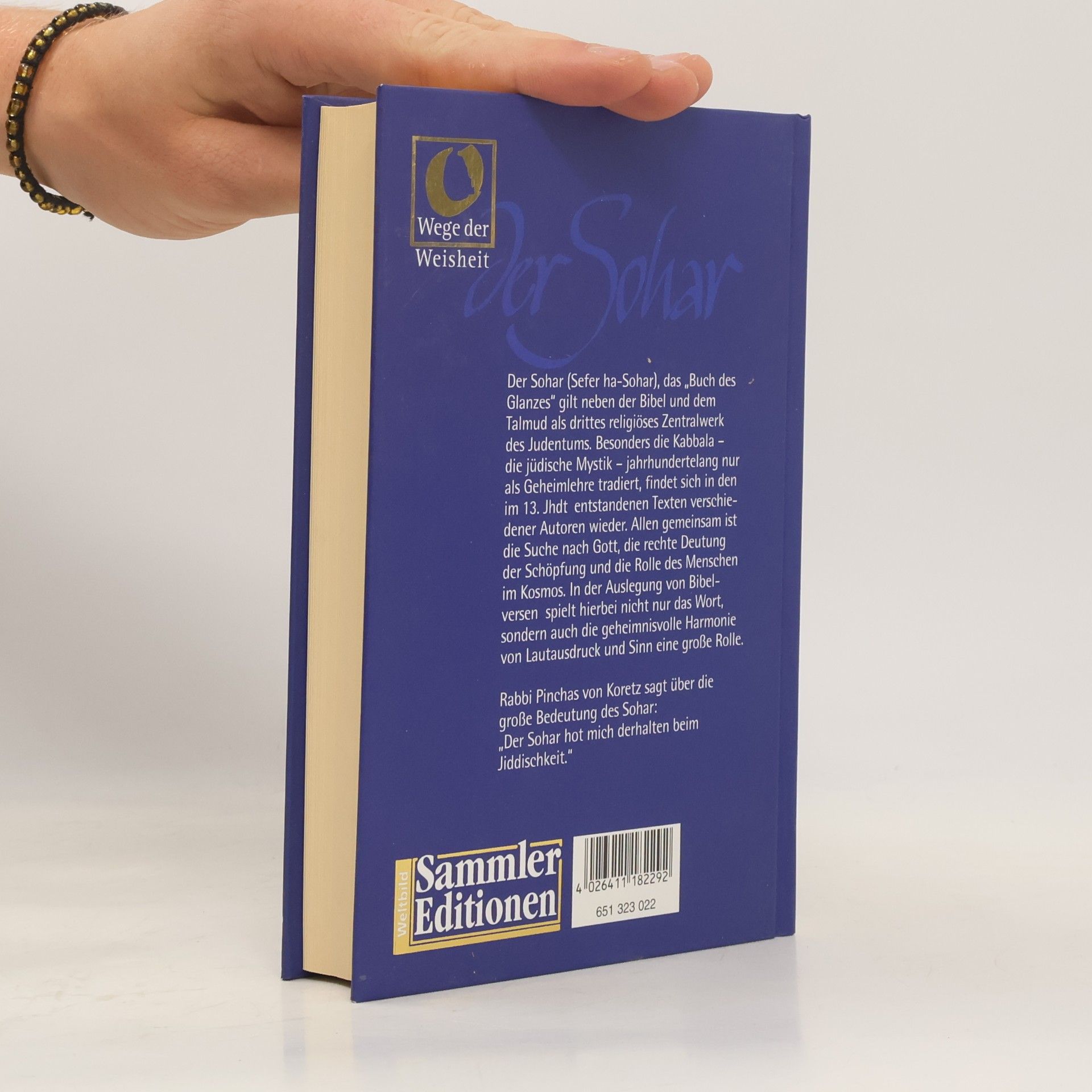 Kolektiv autorů Wege der Weisheit: Der Sohar. Das heilige Buch der Kabbala