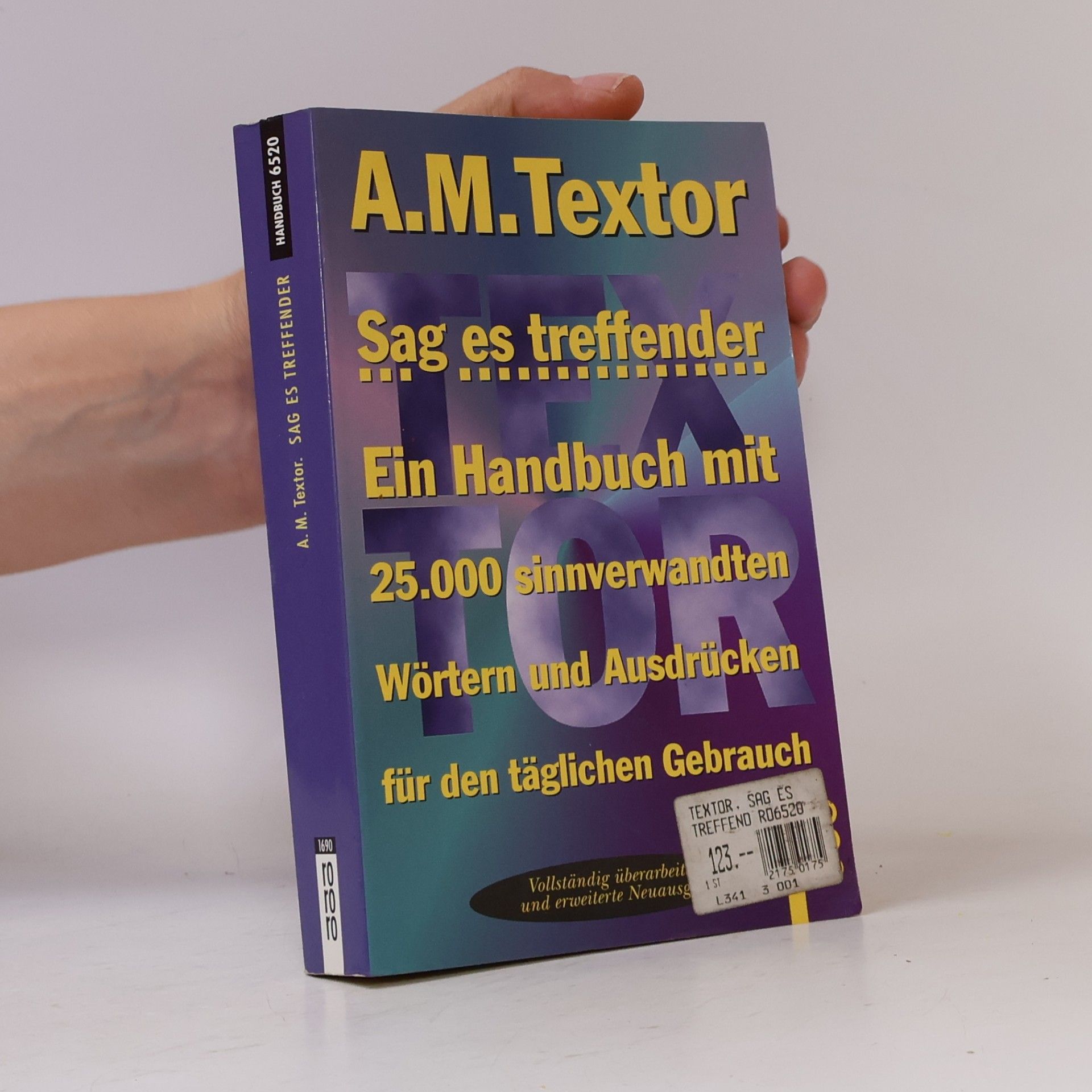 A. M. Textor Sag es treffender