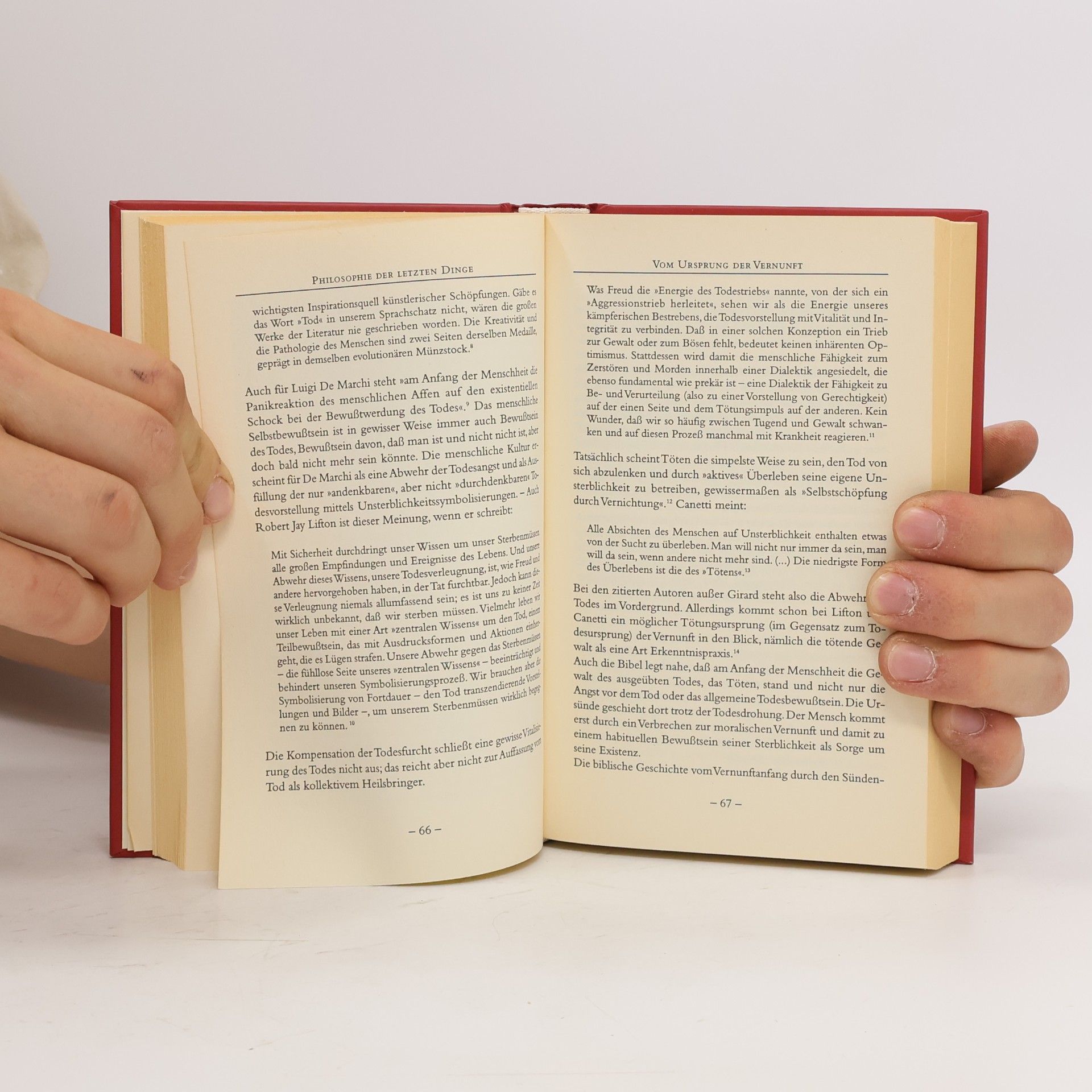 Günter Schulte Philosophie der letzten Dinge
