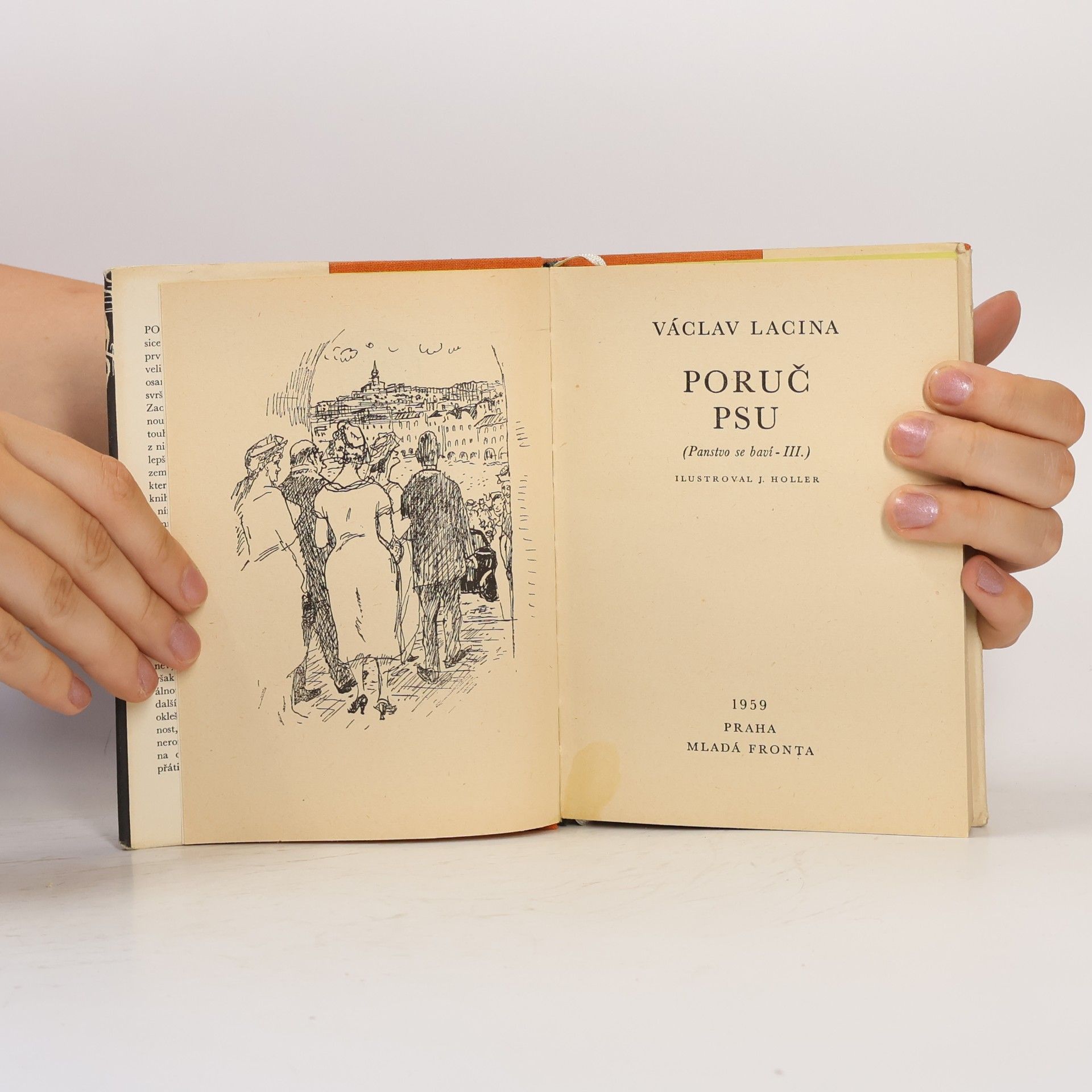 Václav Lacina Panstvo se baví III. Poruč psu