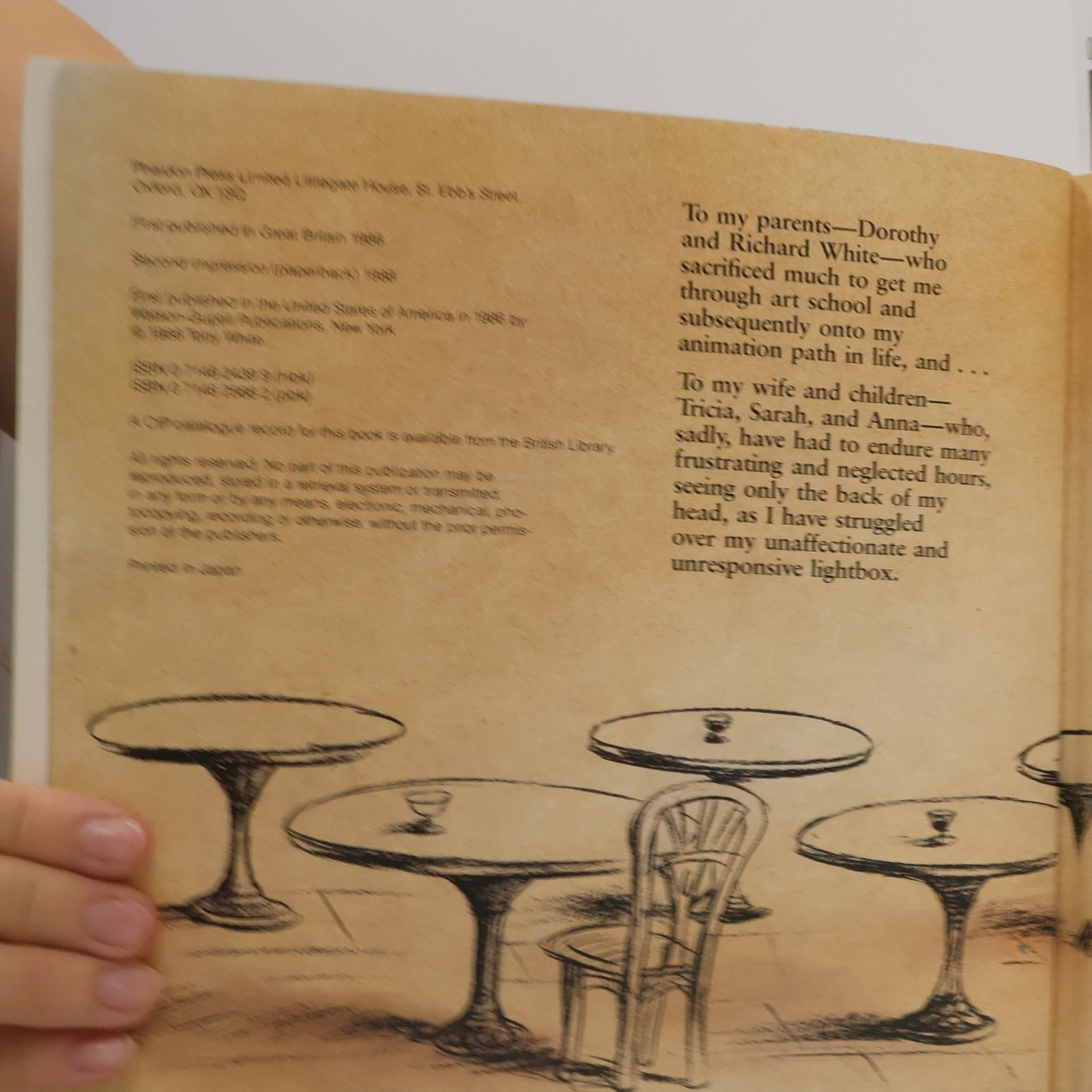 Tony White The Animator's Workbook