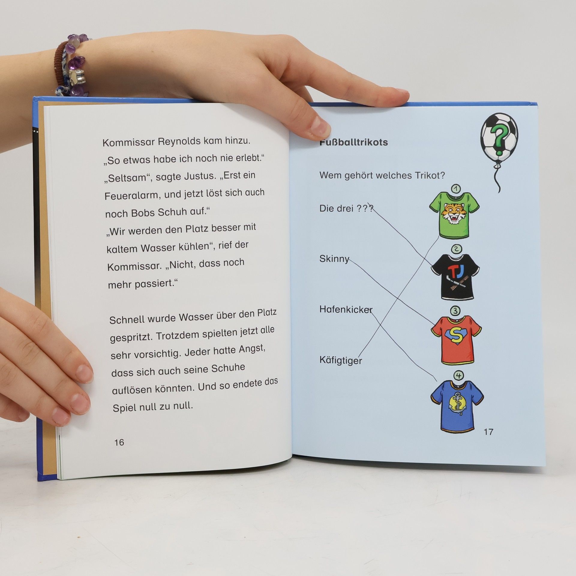 Ulf Blanck Die drei ??? Kids, Bücherhelden 2. Klasse, Verrücktes Fußballspiel
