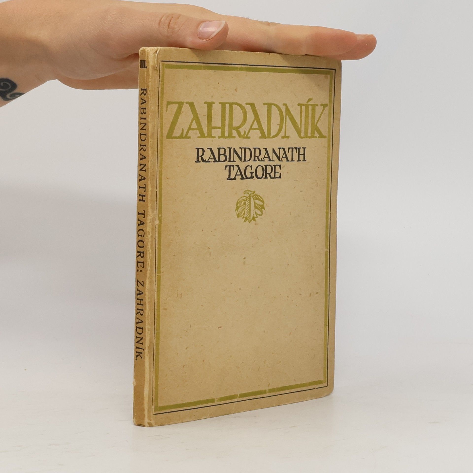 Rabindranath Tagore Zahradník