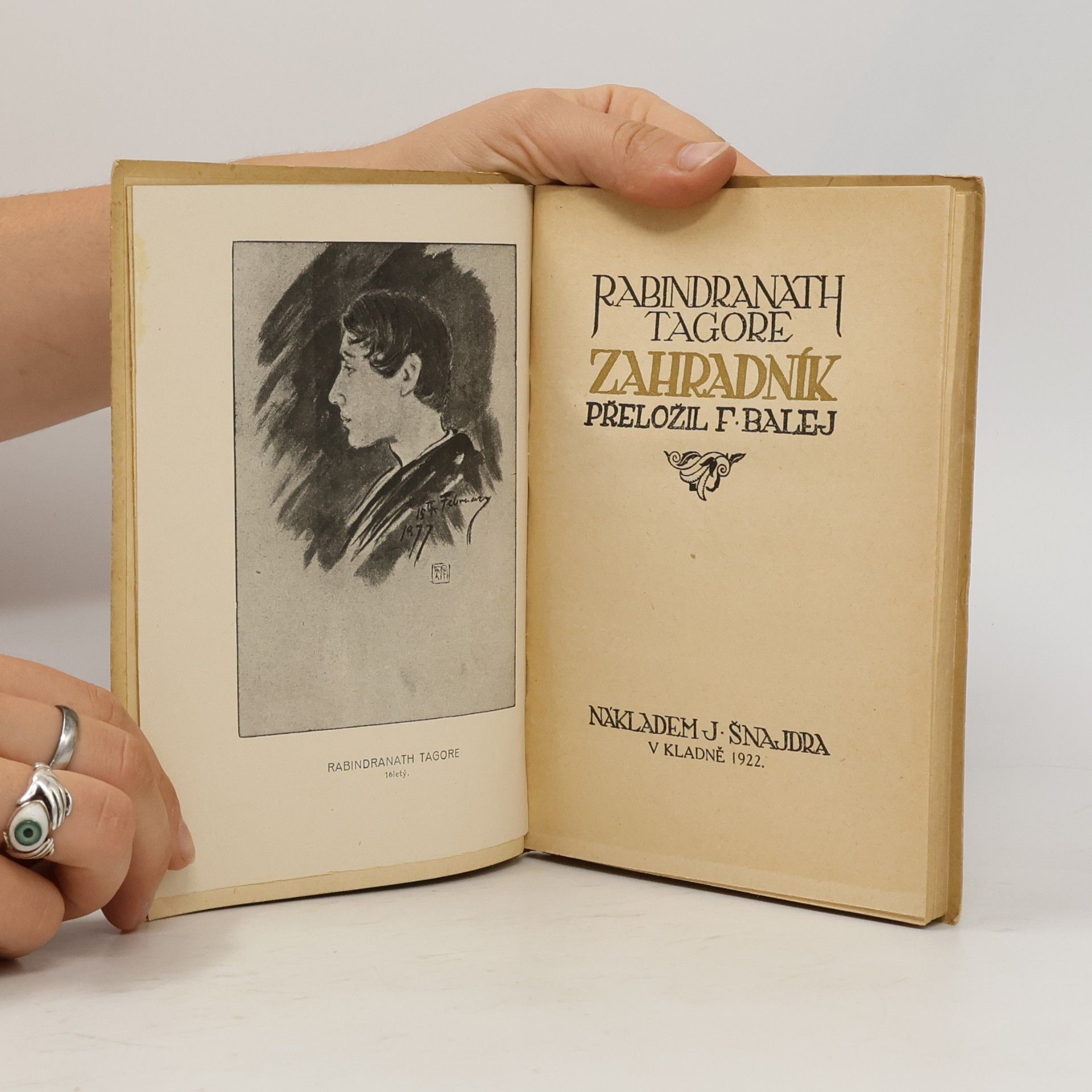 Rabindranath Tagore Zahradník