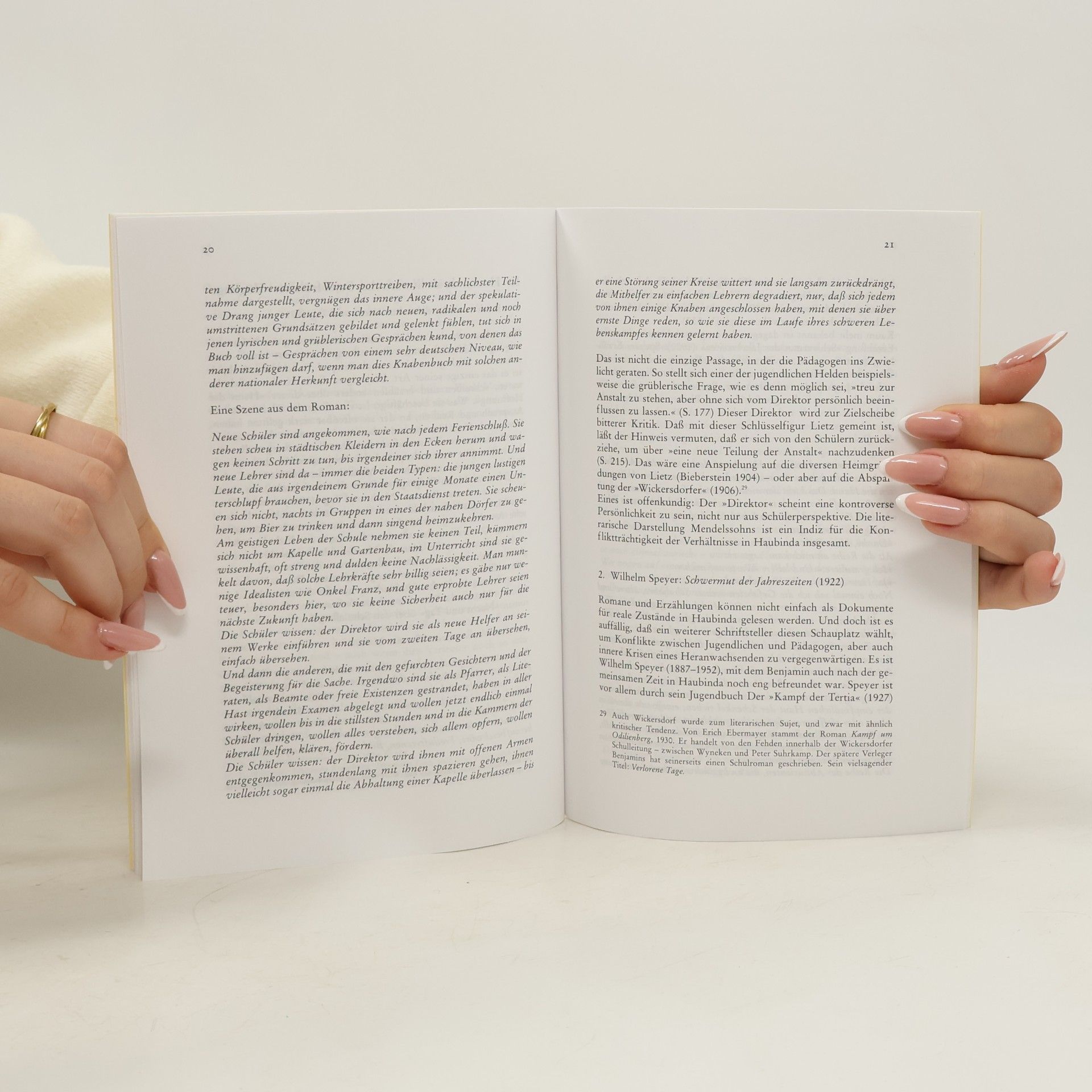 Reinhard Heinritz Samen meines späten Lebens. (W. Benjamin). Die Reformschule Haubinda und die Literatur