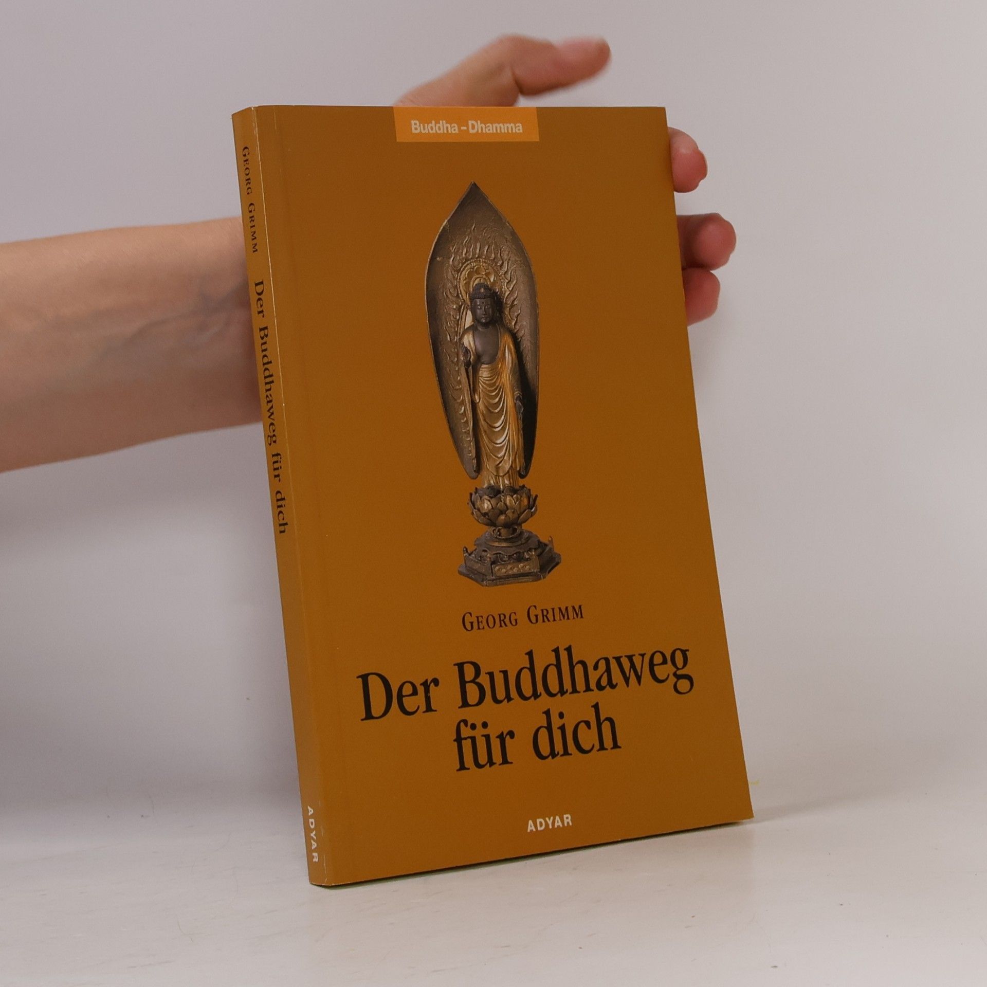 Georg Grimm Der Buddhaweg für dich: Hrsg. v. d. Altbuddhist. Gemeinde Utting/Ammersee