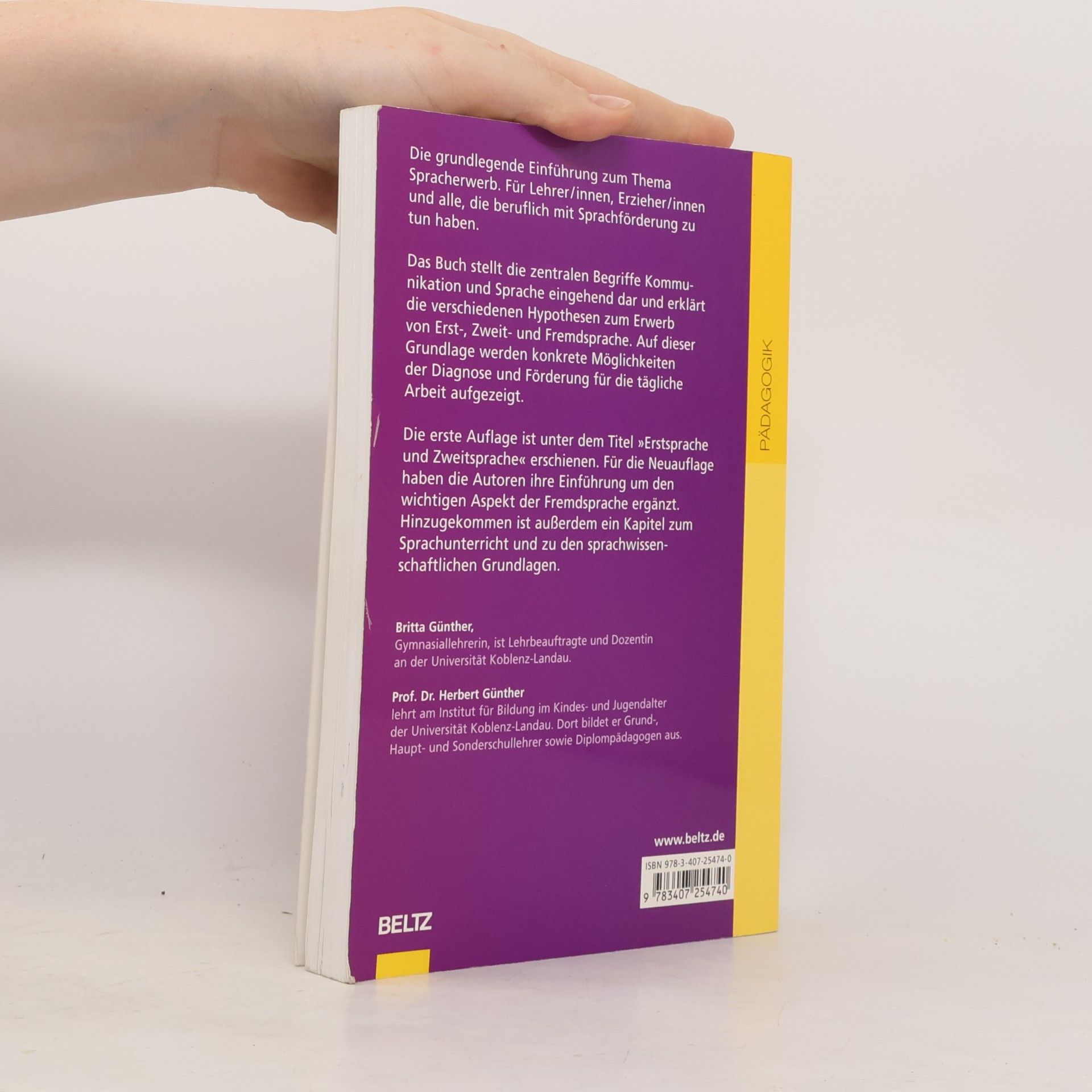Britta Jung Erstsprache, Zweitsprache, Fremdsprache
