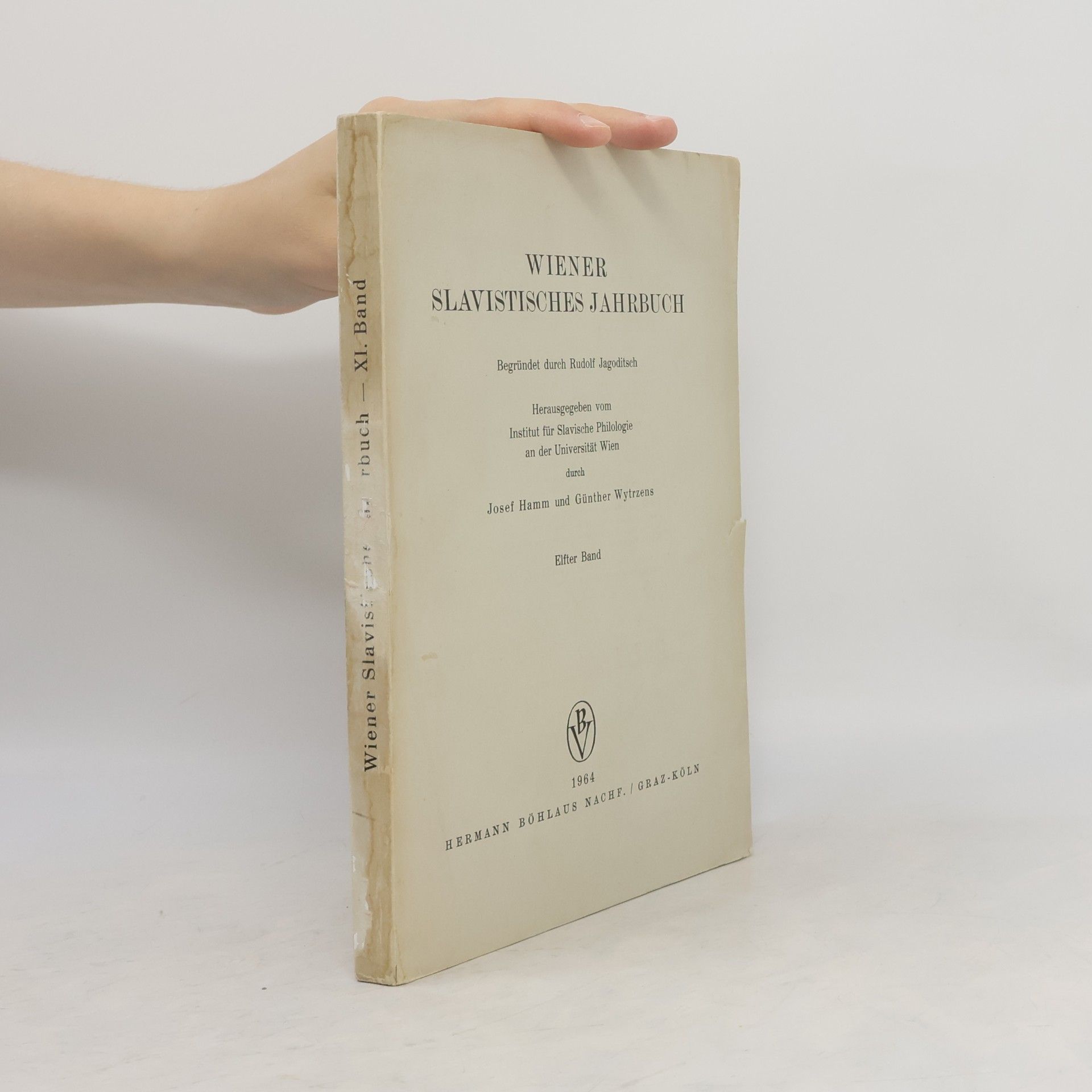 Rudolf Jagoditsch Wiener Slavistisches Jahrbuch