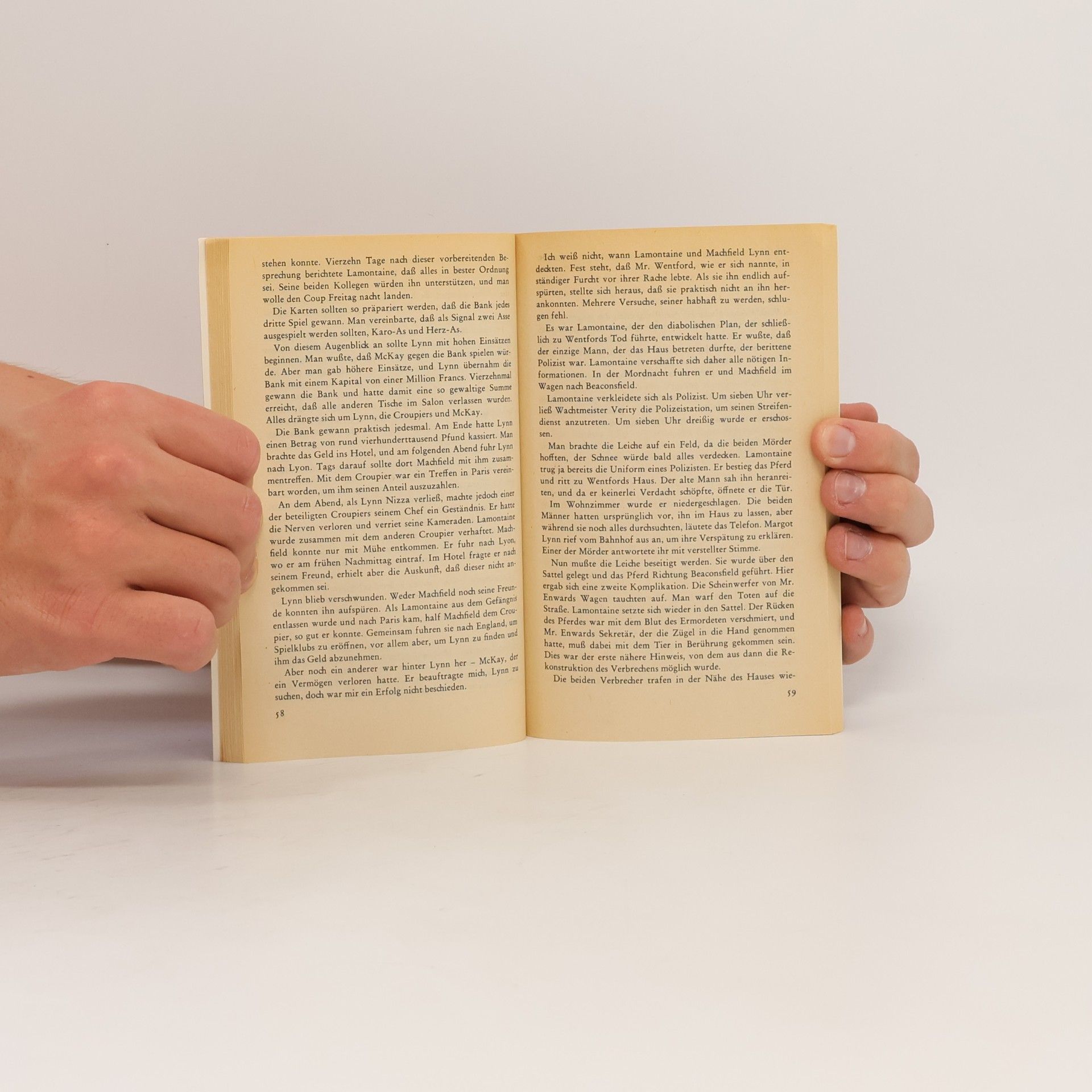 Edgar Wallace M[iste]r Reeder weiss Bescheid
