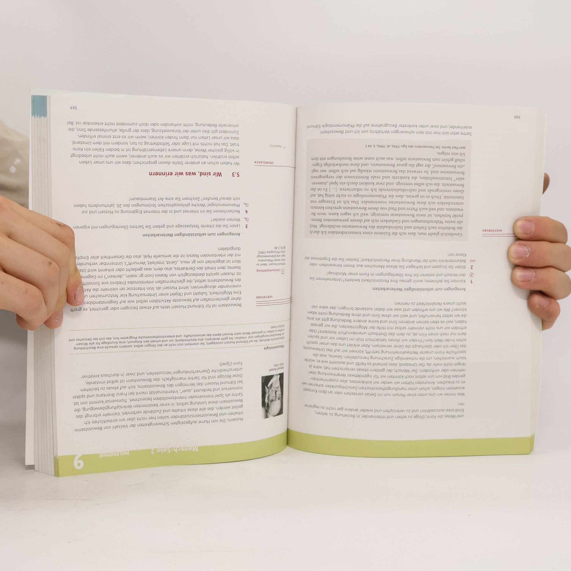 Gerhard Donhauser Psychologie und Philosophie, Schülerbuch - Sicher und kompetent zur Matura