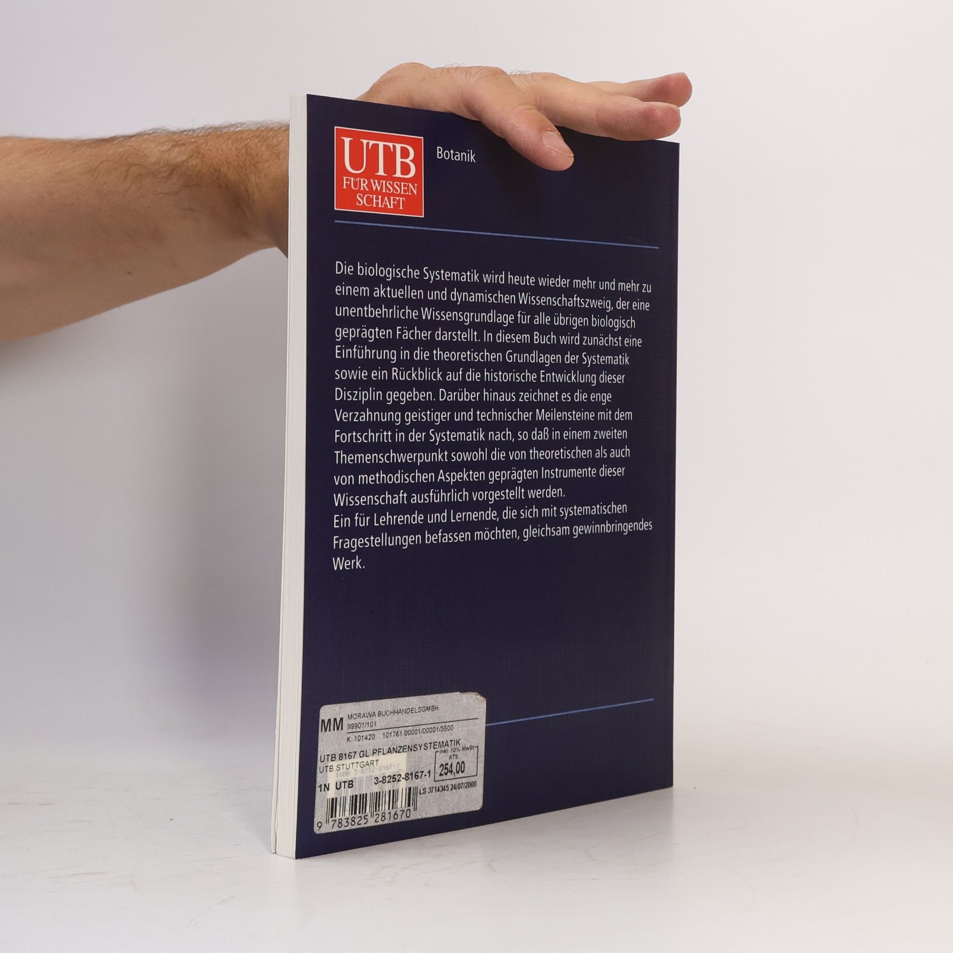 Otmar Spring UTB L (Large-Format): Uni-Taschenbücher: Grundlagen und Methoden der Pflanzensystematik
