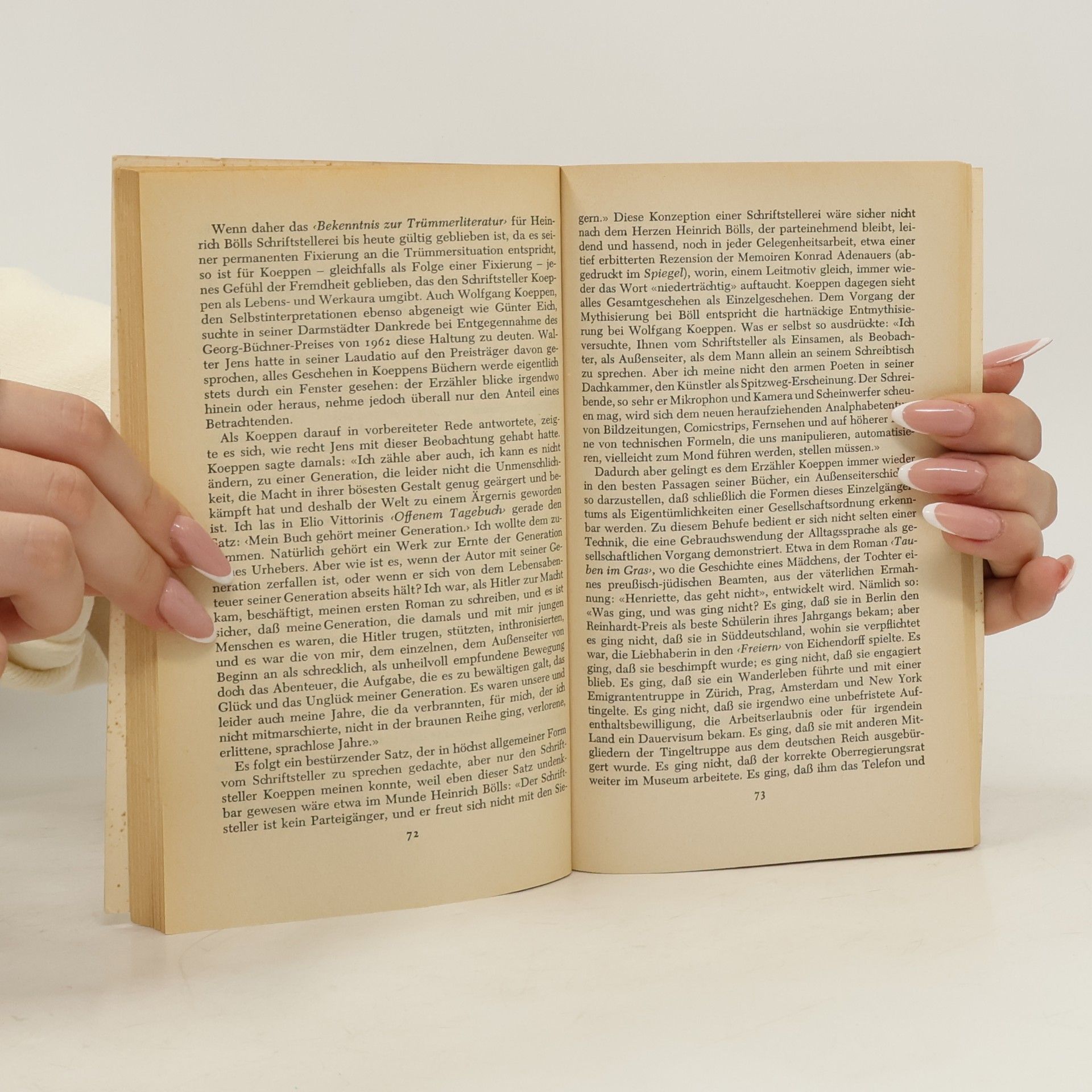 Hans Mayer Deutsche Literatur seit Thomas Mann