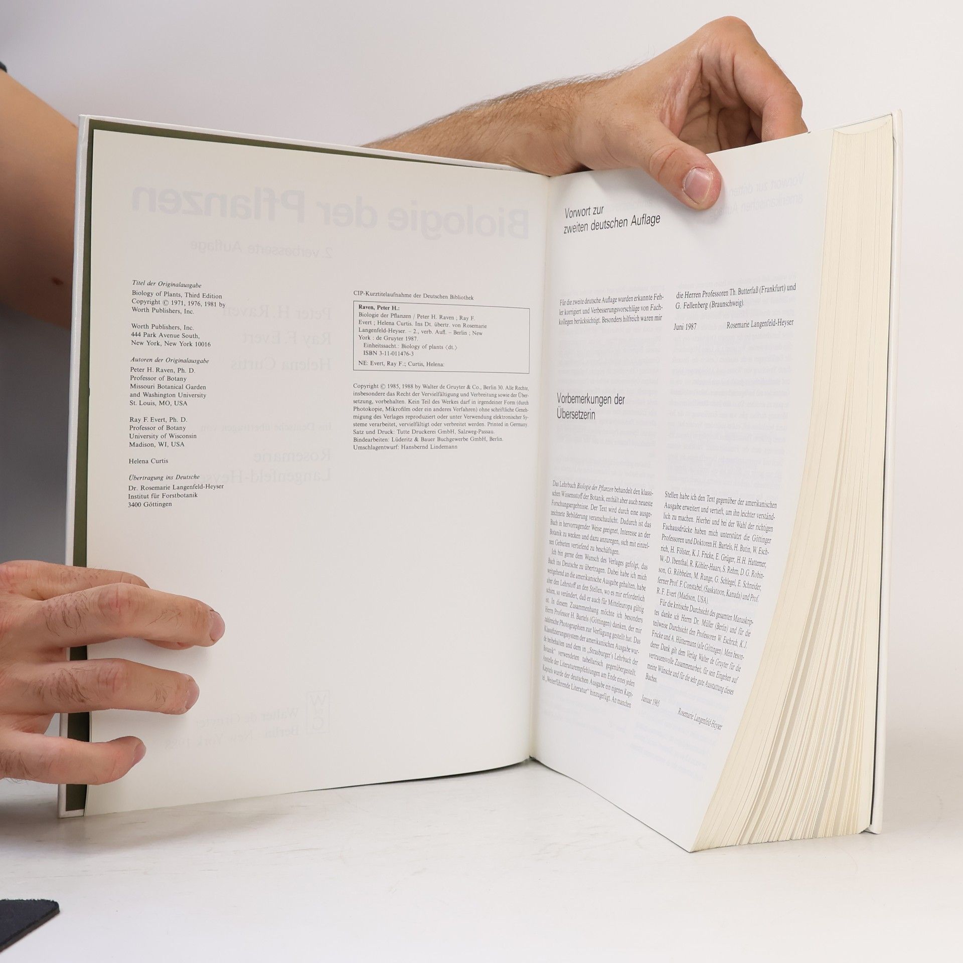 Peter H. Raven Biologie der Pflanzen