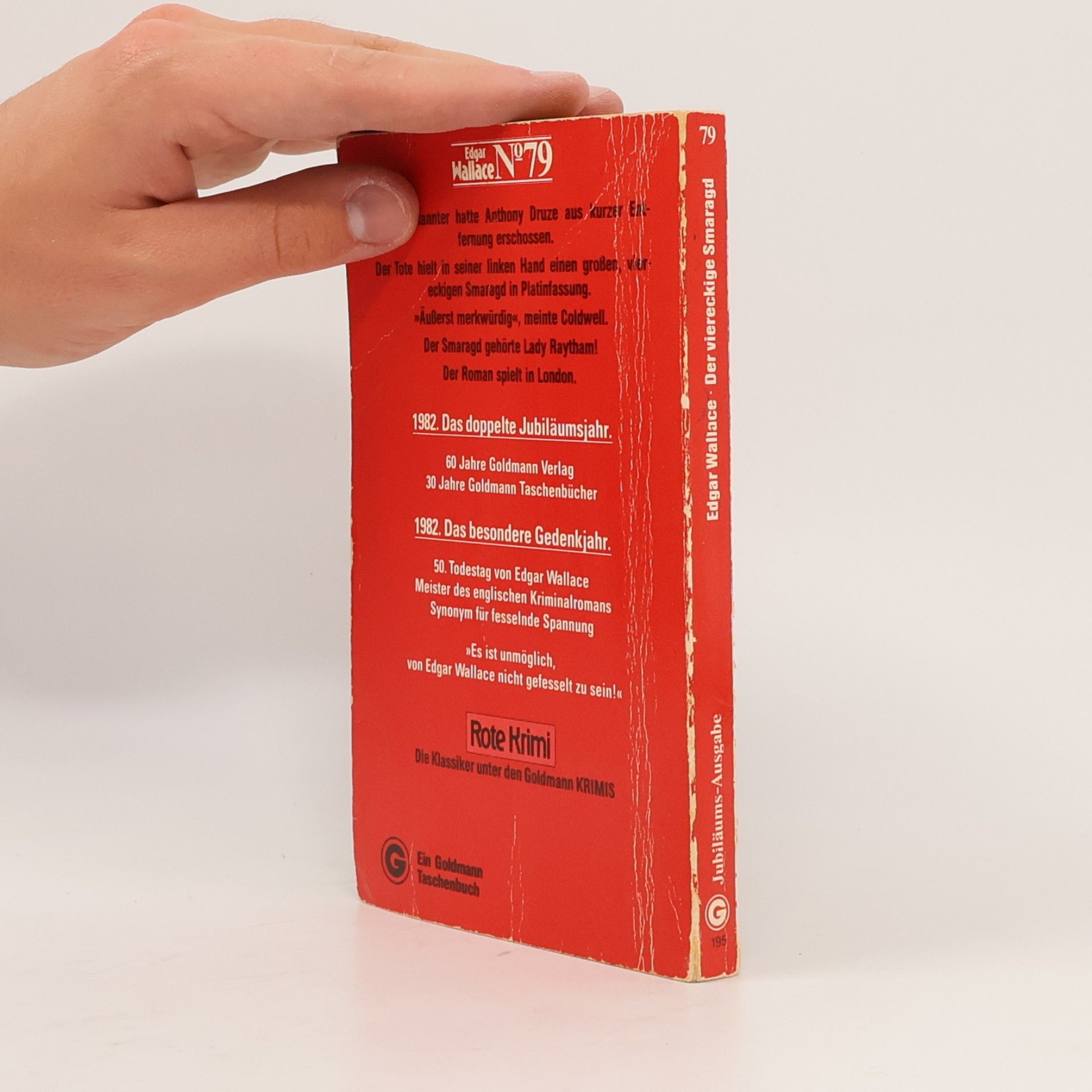 Edgar Wallace Der viereckige Smaragd