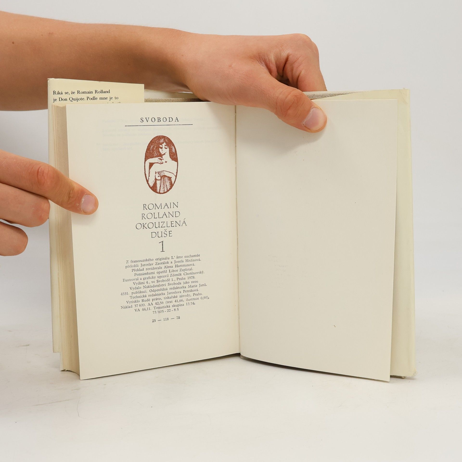 Romain Rolland Okouzlená duše 1
