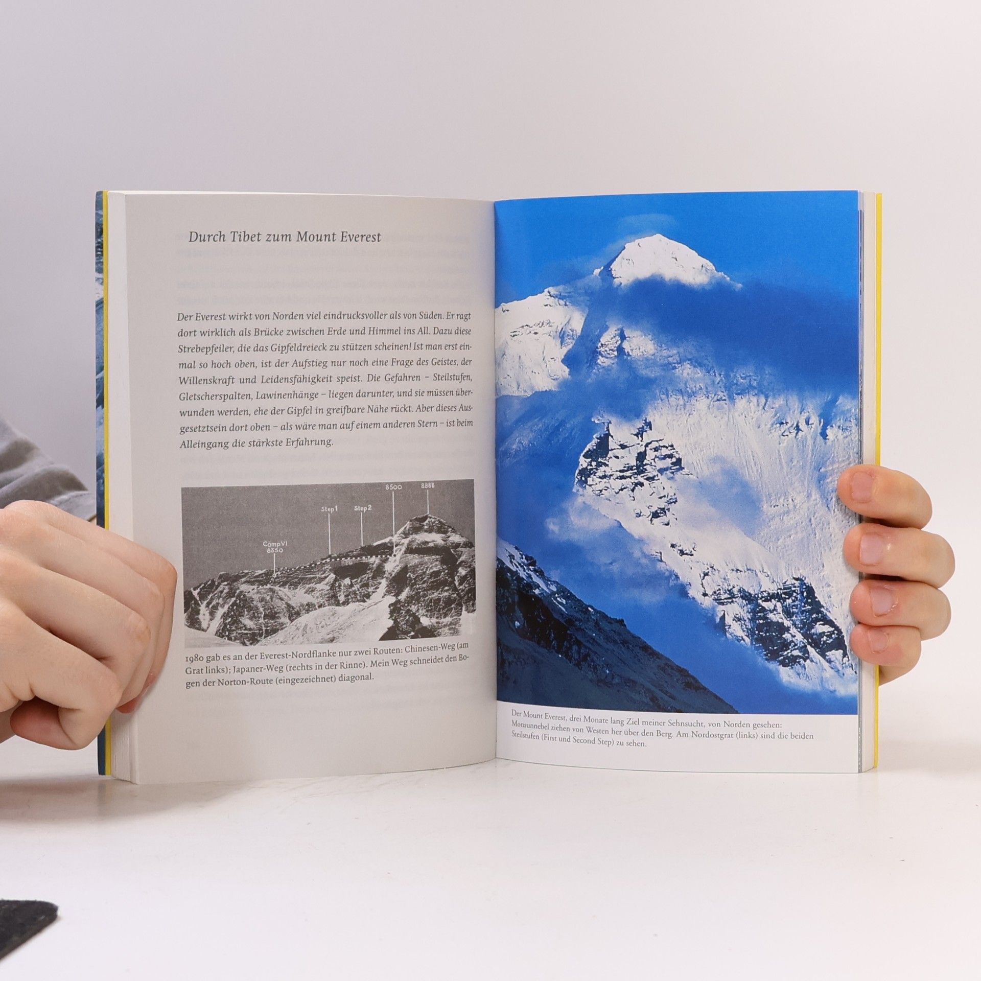 Reinhold Messner Everest Solo