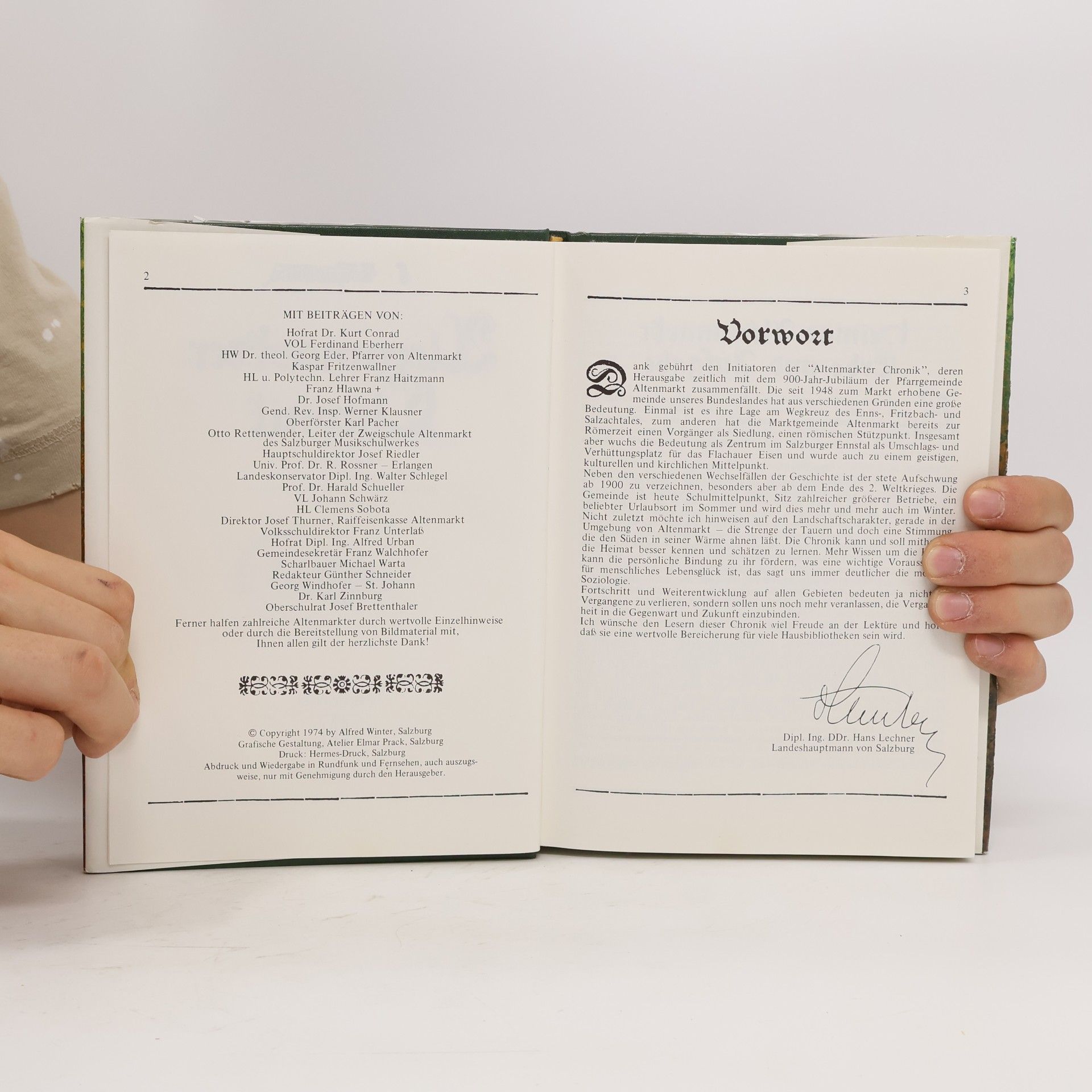 Josef Brettenthaler Altenmarkter Chronik