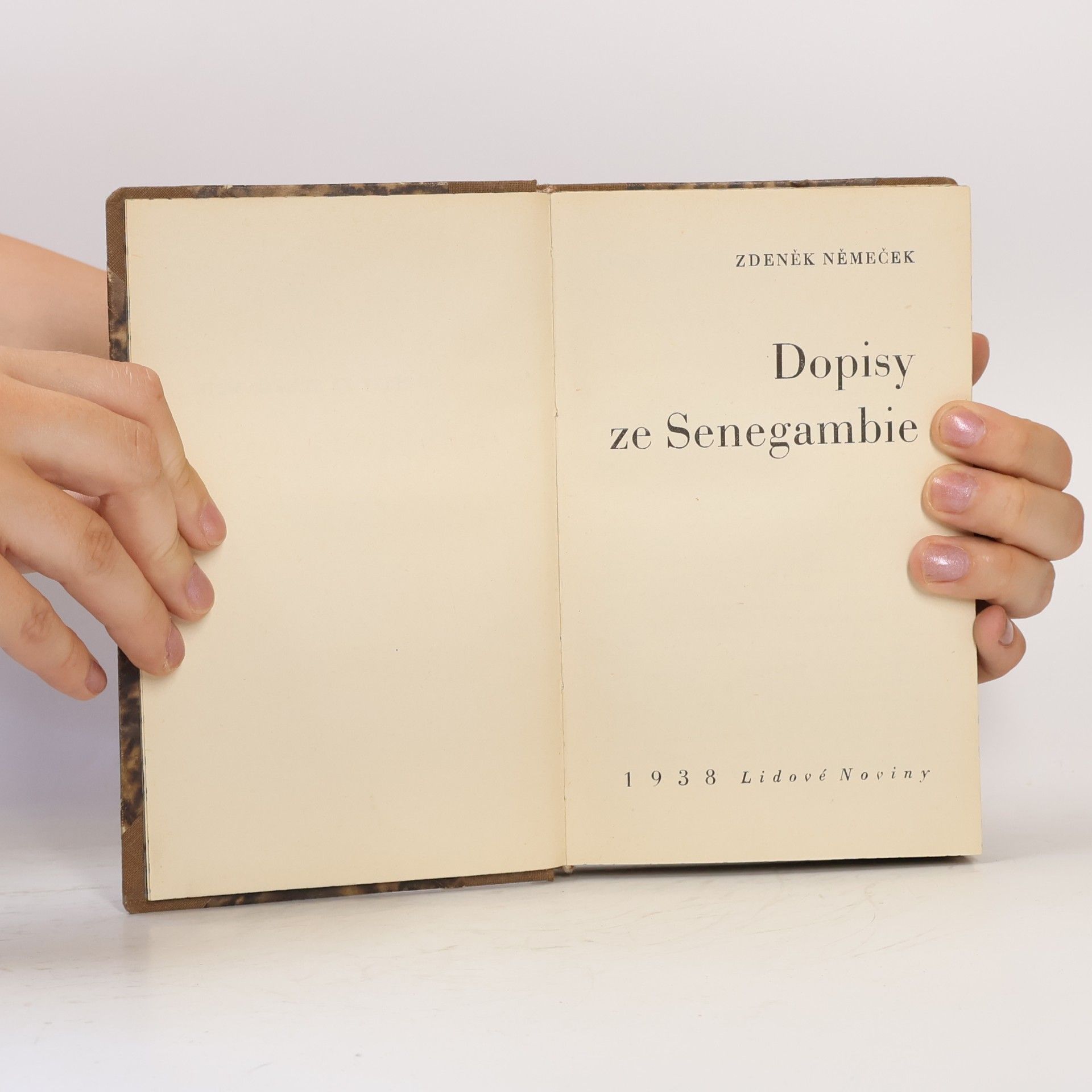 Zdeněk Němeček Dopisy ze Senegambie