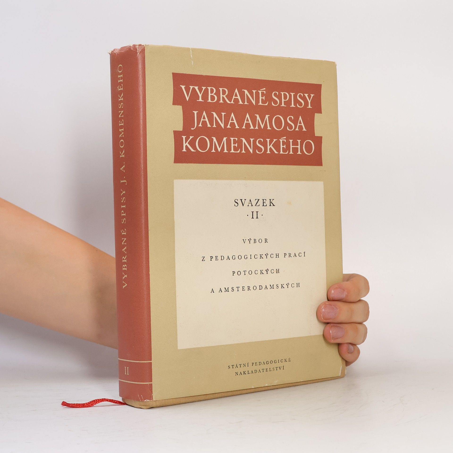 Jan Amos Komenský Vybrané spisy Jana Amose Komenského. svazek II
