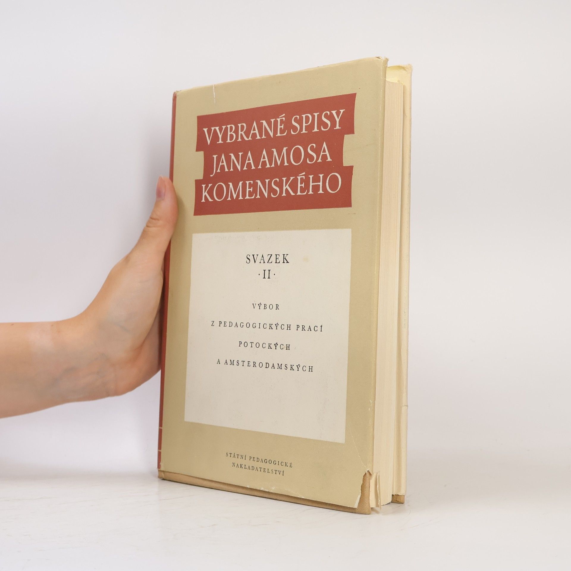 Jan Amos Komenský Vybrané spisy Jana Amose Komenského. svazek II