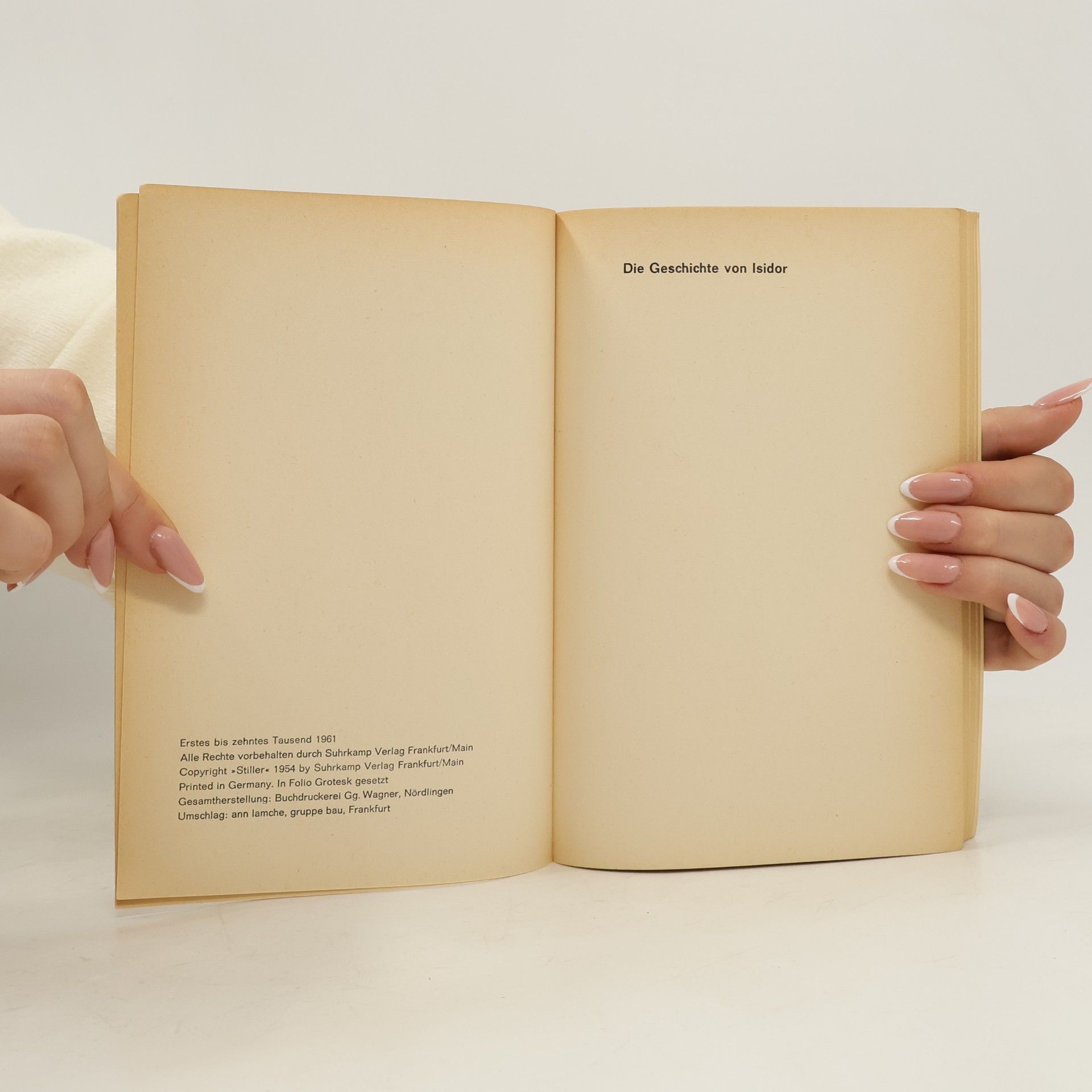 Max Frisch Erzählungen des Anatol Ludwig Stiller