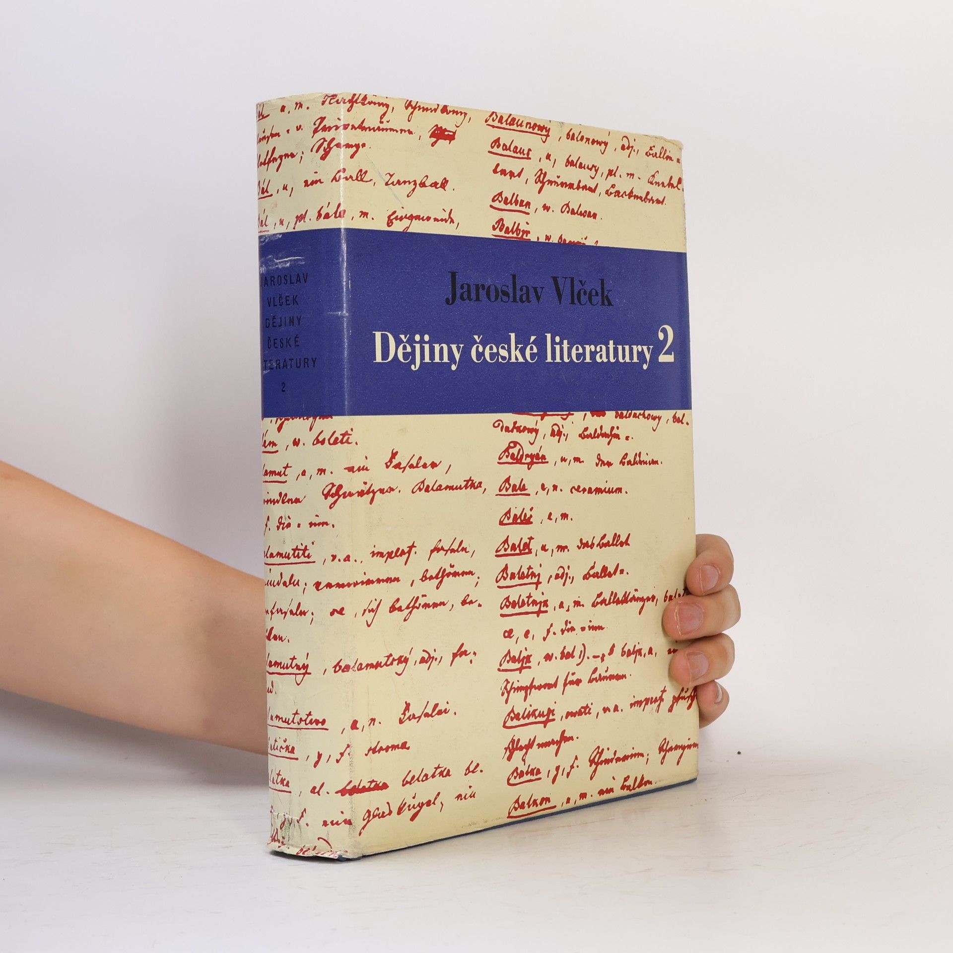 Jaroslav Vlček Dějiny české literatury 2