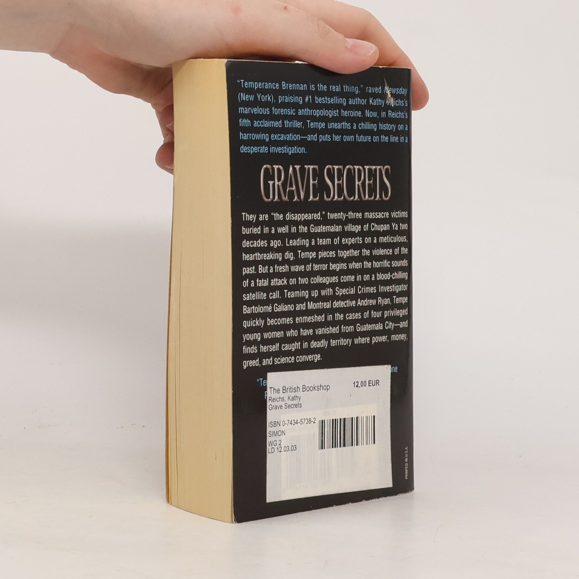 Kathy Reichs Grave Secrets