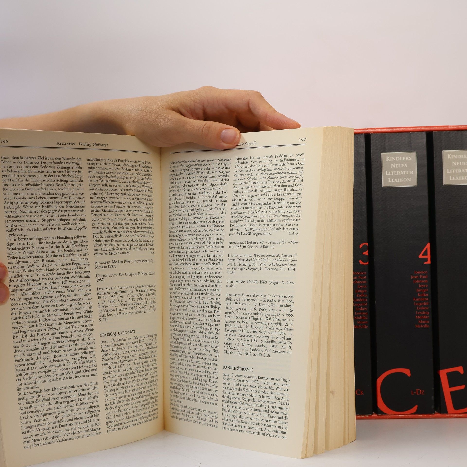 Walter Jens Kindlers neues Literatur Lexikon