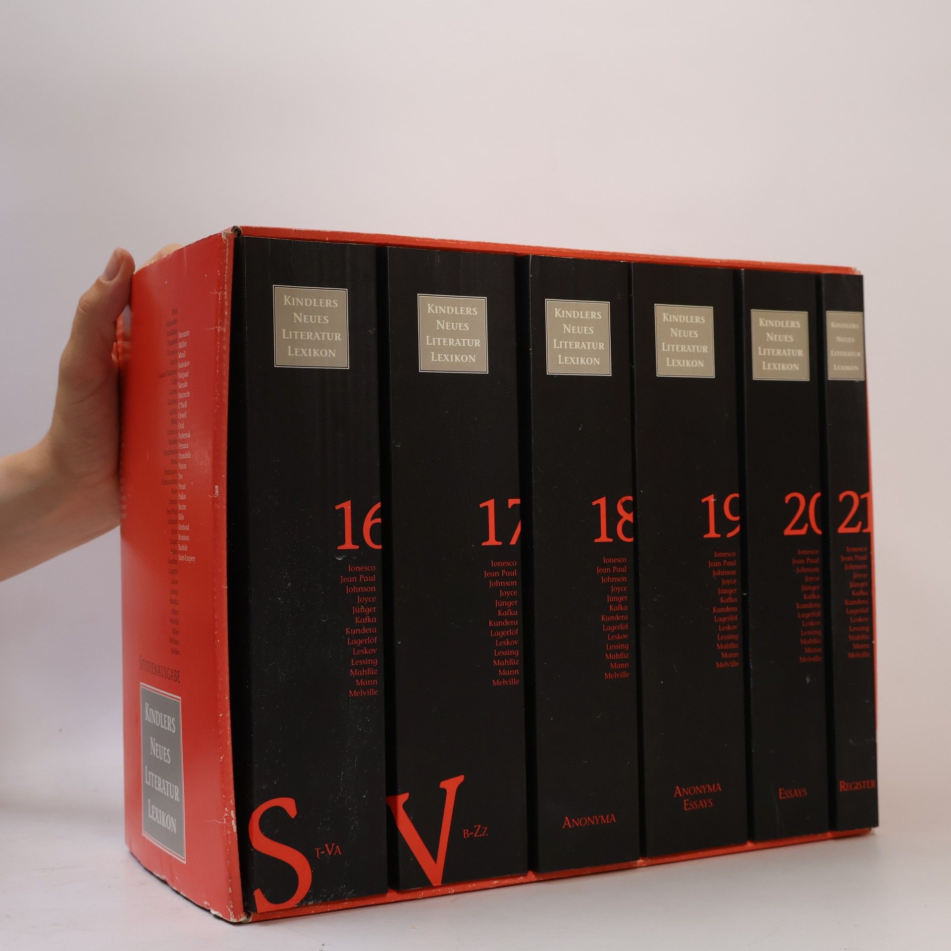 Various authors Kindlers Neues Literatur Lexikon 16-21