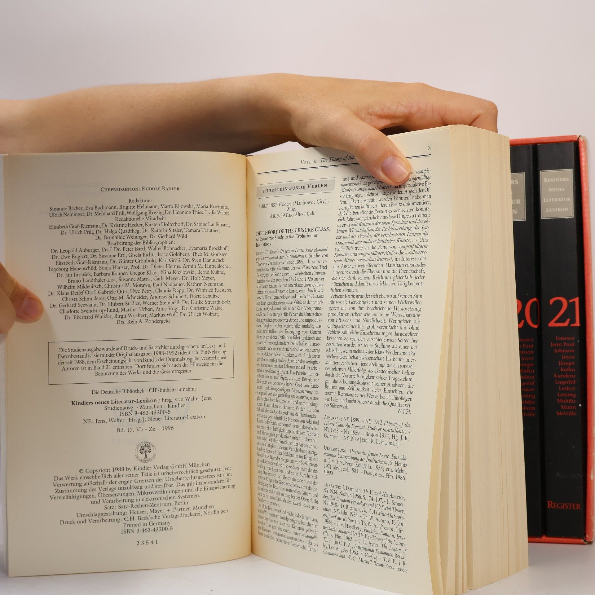 Autorenkollektiv Kindlers Neues Literatur Lexikon 16-21