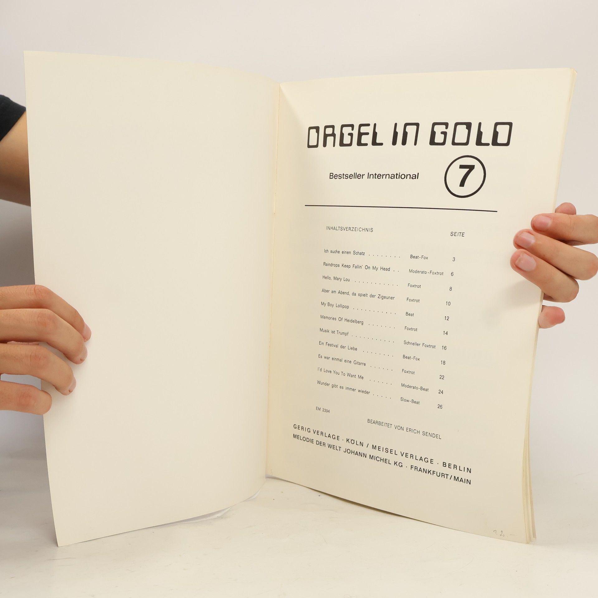 Autorenkollektiv Orgel in Gold 7