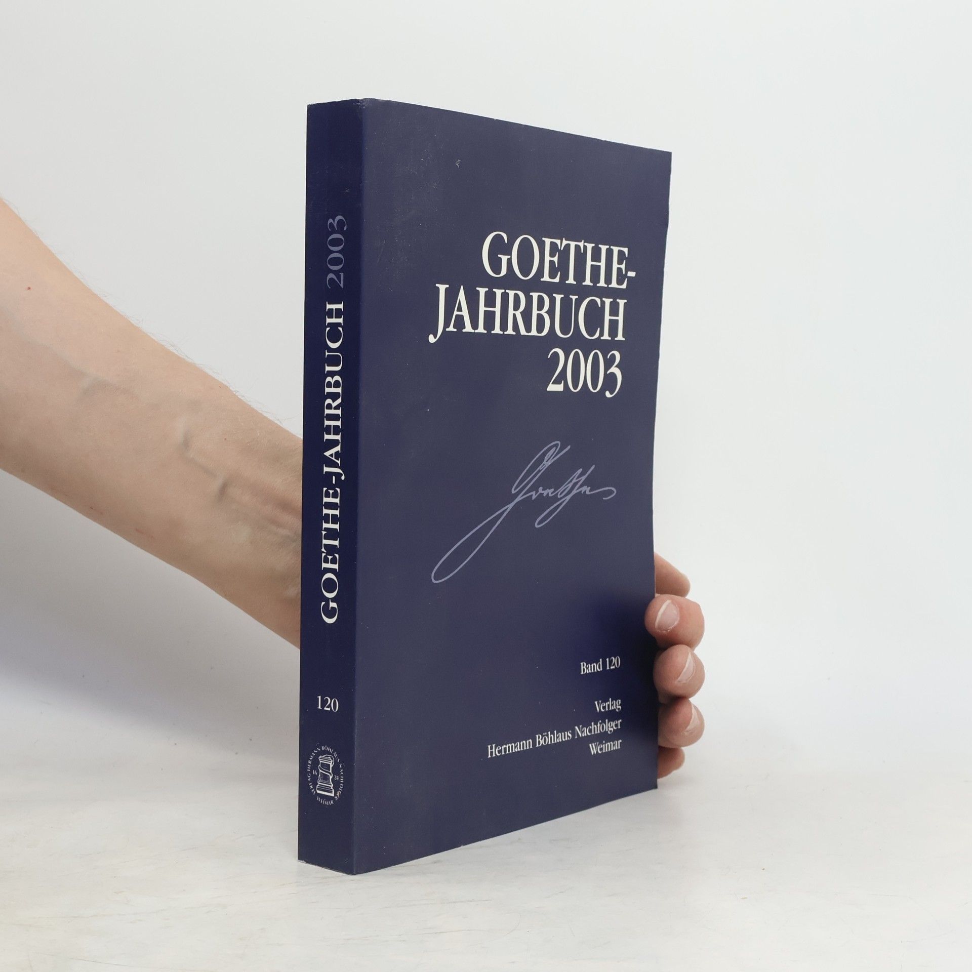 Goethe-Gesellschaft Goethe-Jahrbuch 2003