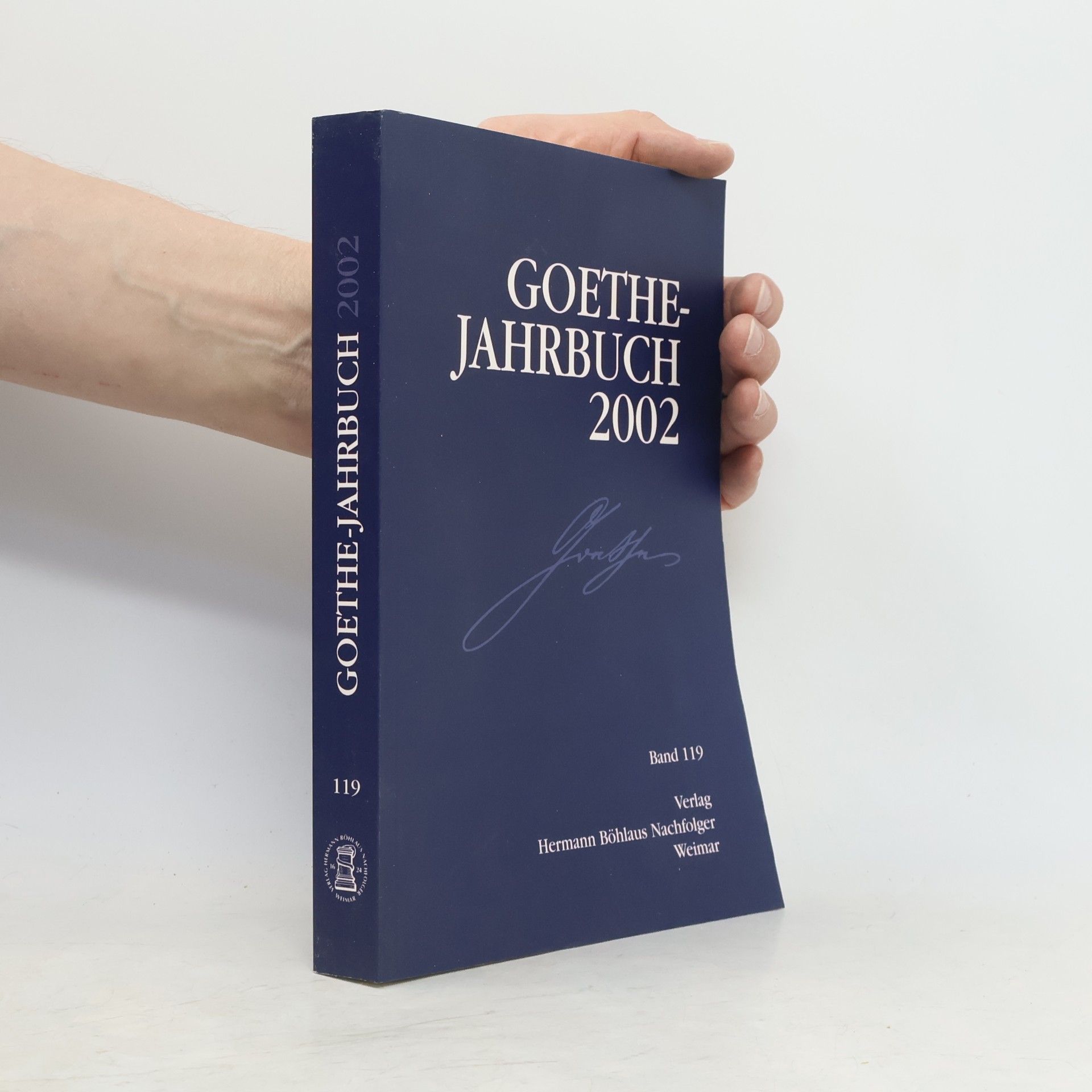 Autores varios Goethe Jahrbuch 2002. Band 119