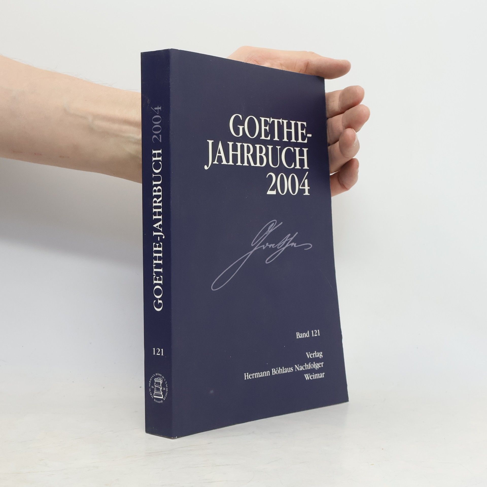 Werner Frick Goethe Jahrbuch 2004