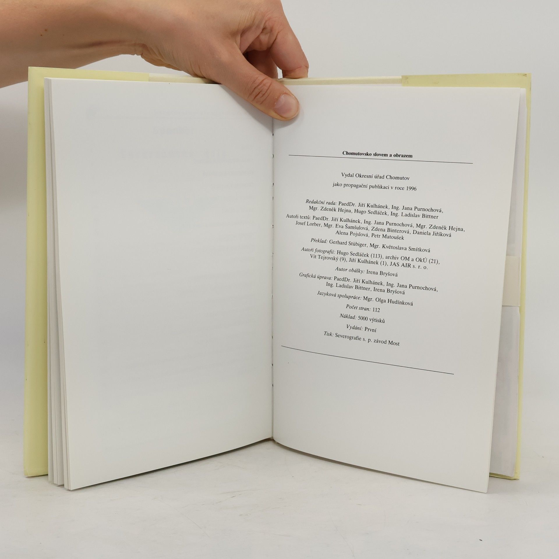 Various authors Chomutovsko slovem a obrazem
