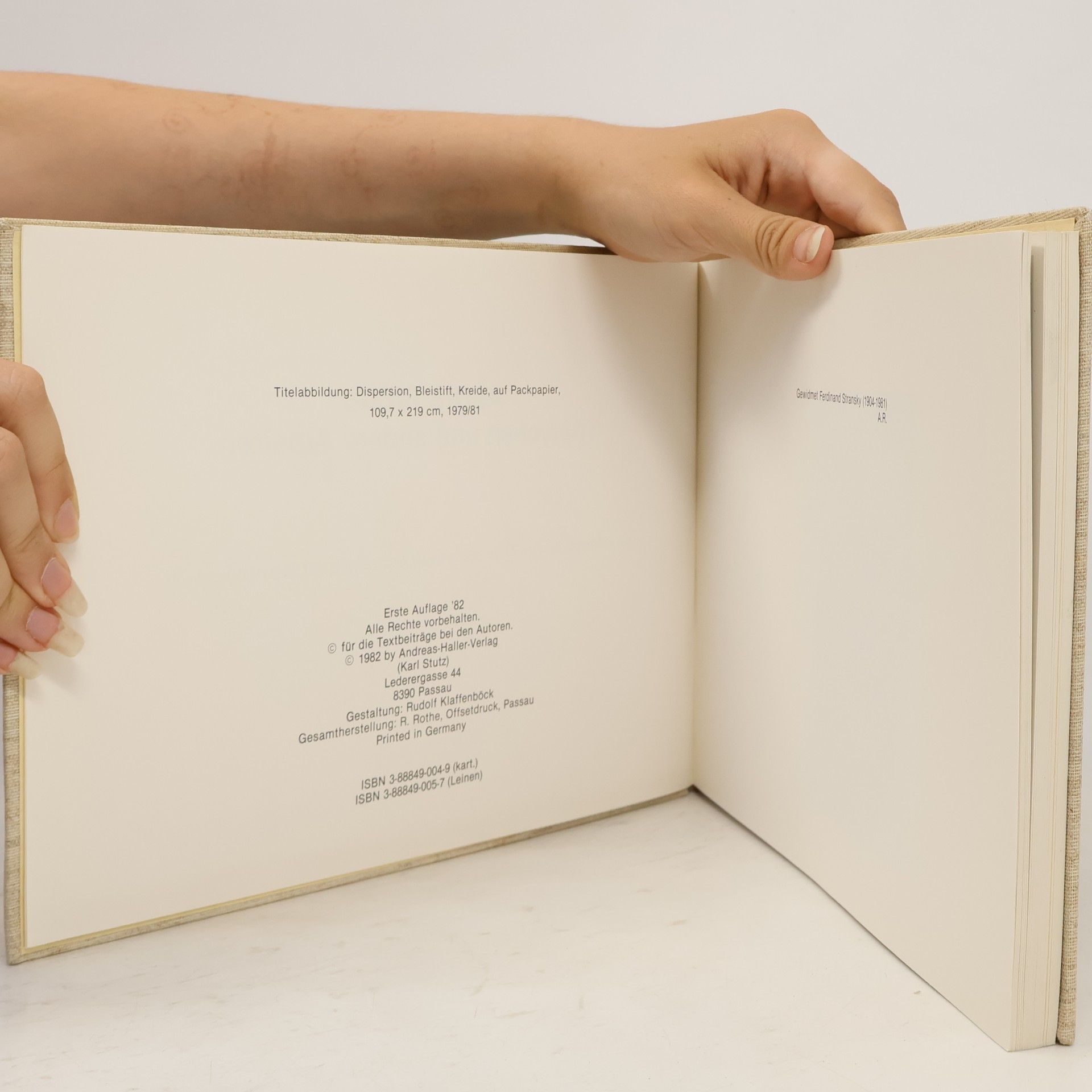 Alois Riedl Triptychen und andere Arbeiten