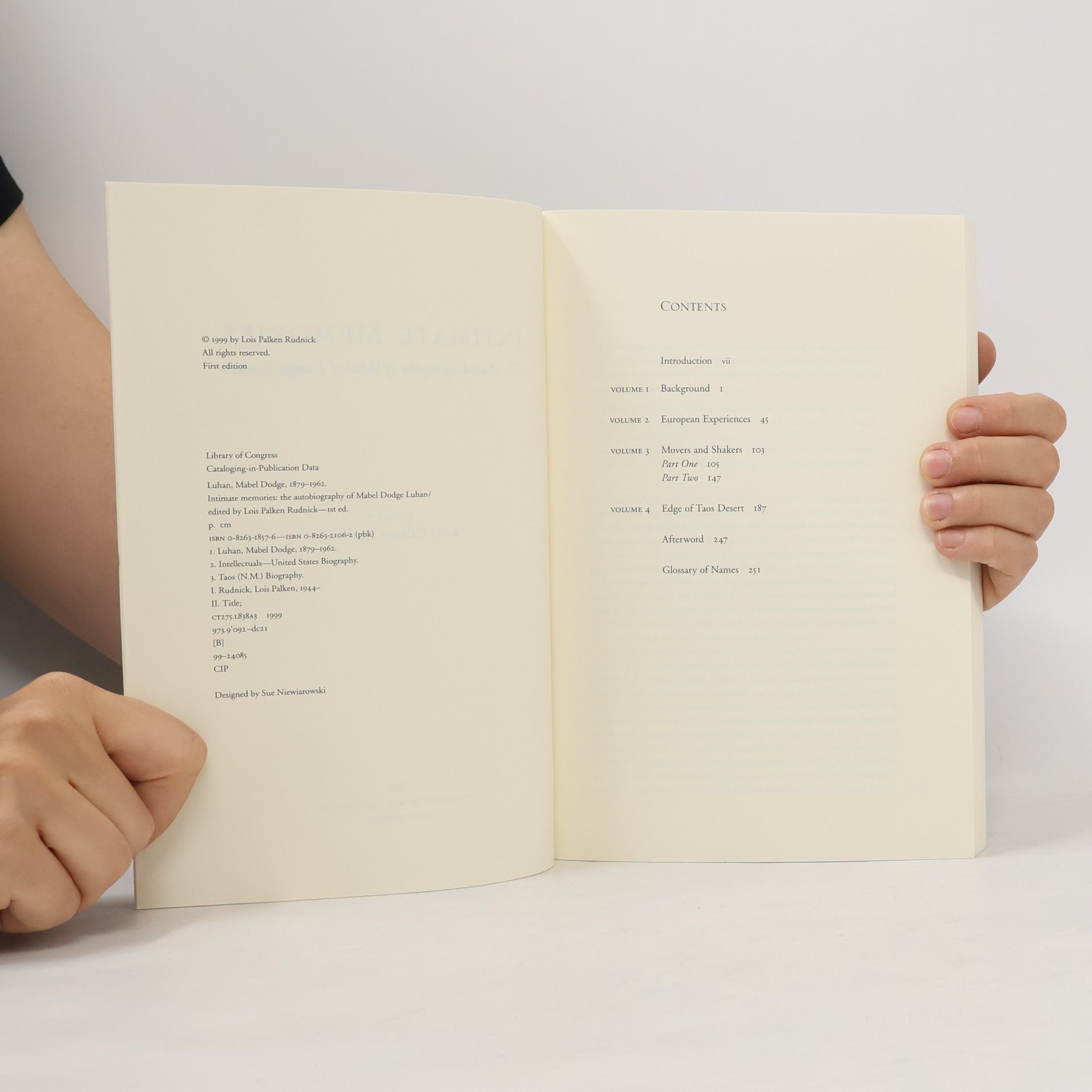 Lois Palken Rudnick Intimate Memories