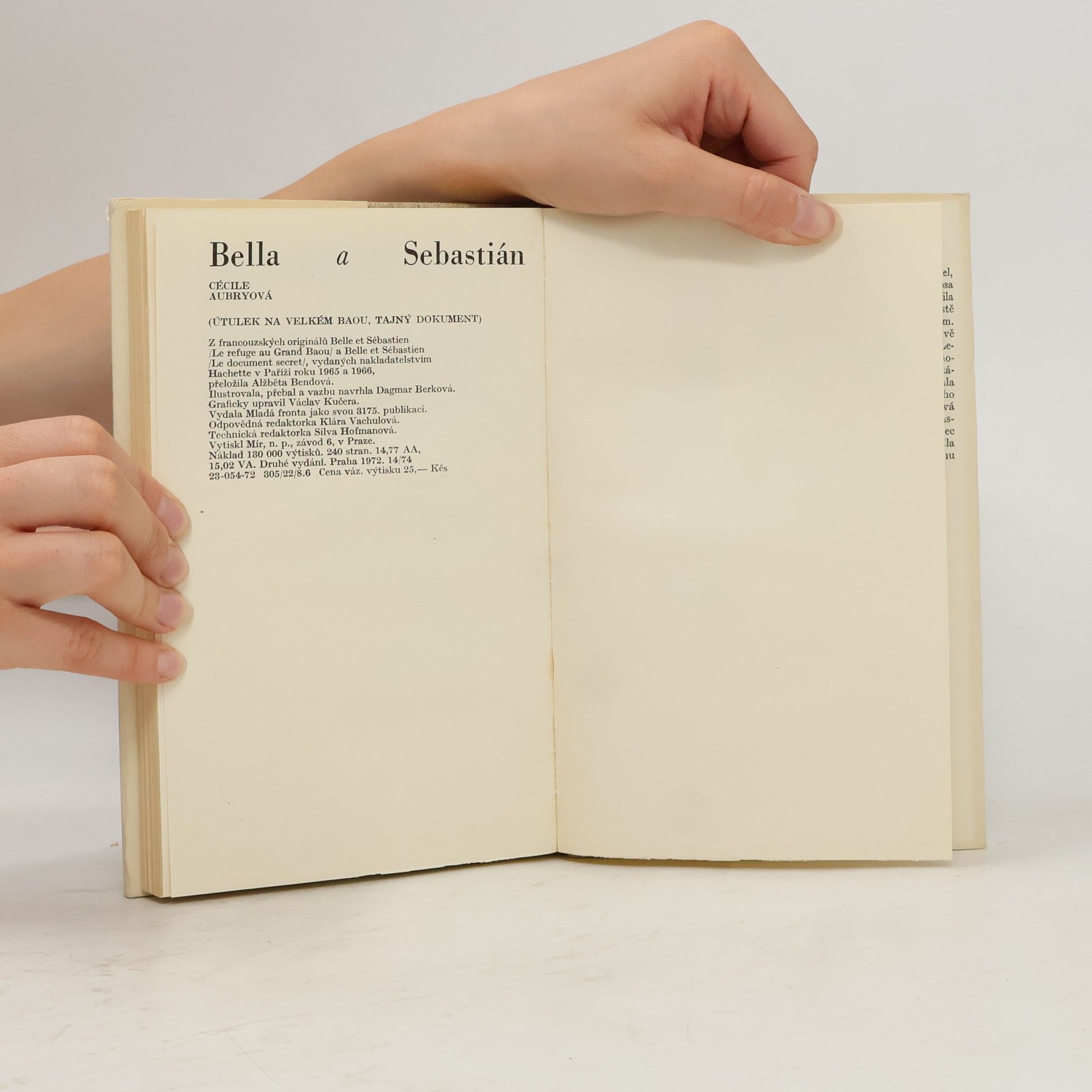 Cécile Aubry Bella a Sebastián