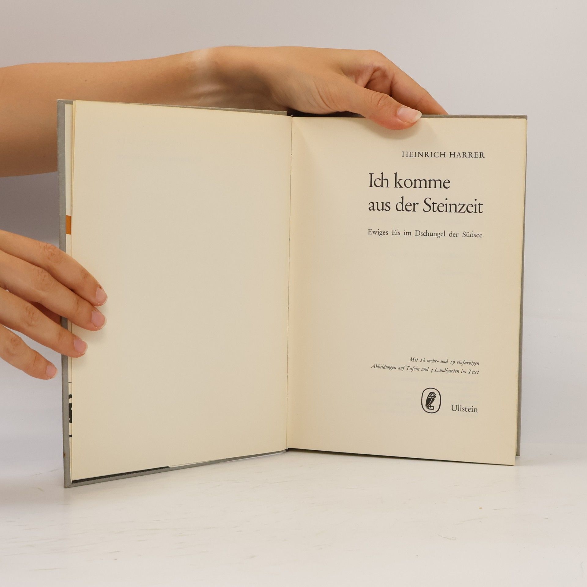 Heinrich Harrer Ich komme aus der Steinzeit